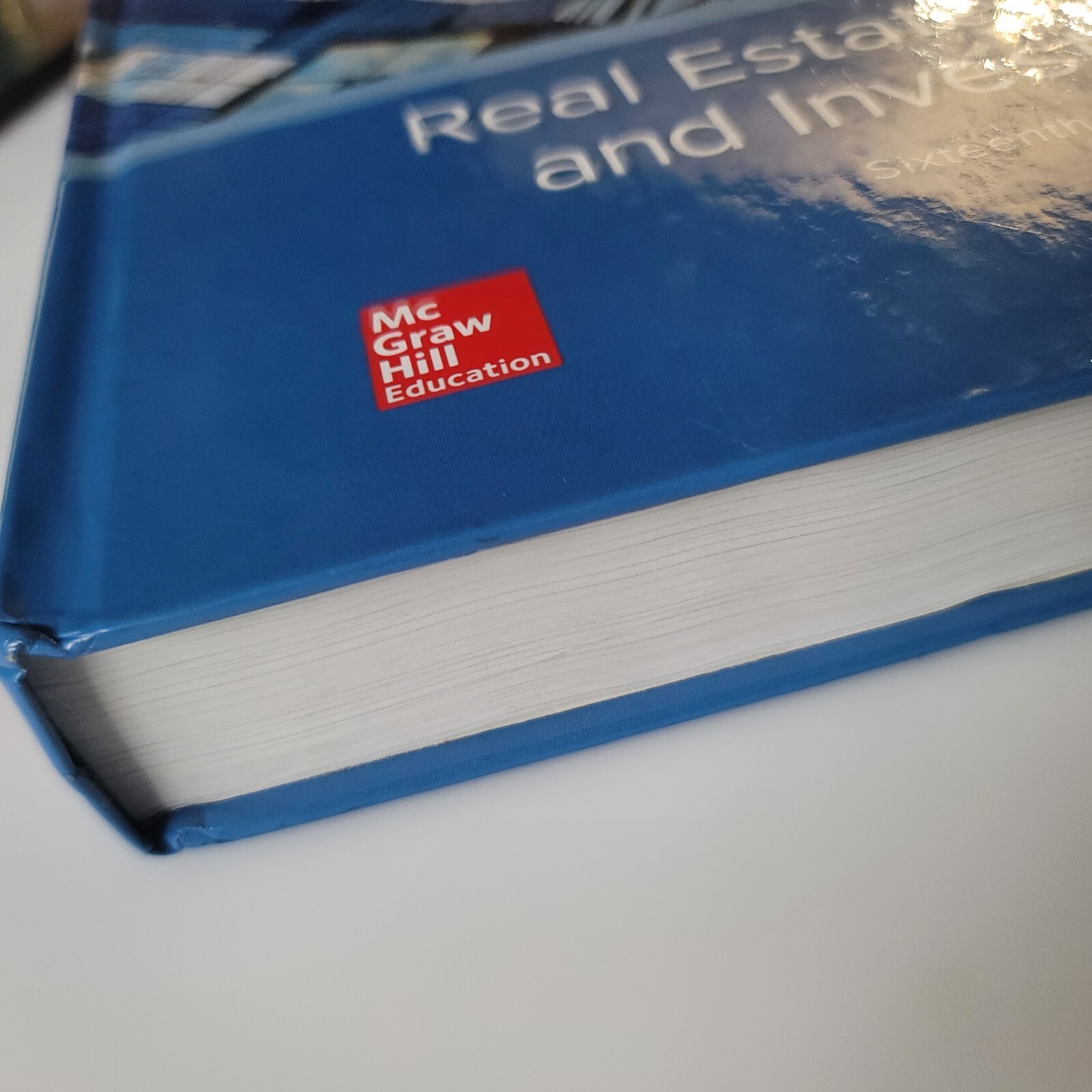 ​Real Estate Finance & Investments 16th Edition Hardcover Textbook Brueggeman