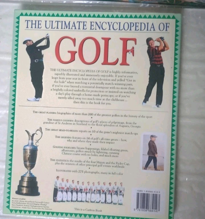 The Ultimate Encyclopedia of Golf – 1997 Ted Barrett & Michael Hobbs