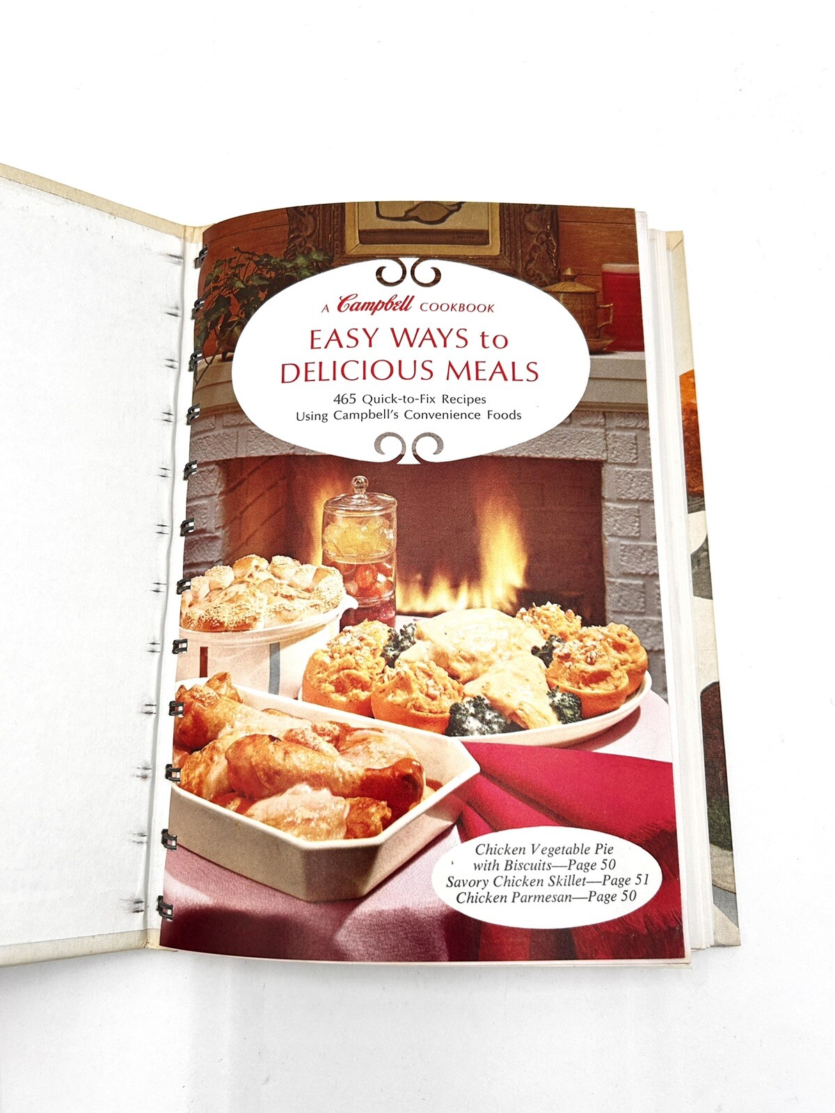 Easy Ways To Delicious Meals: A Campbell Cookbook Rev. Edi 465 Quick Recipe 1970