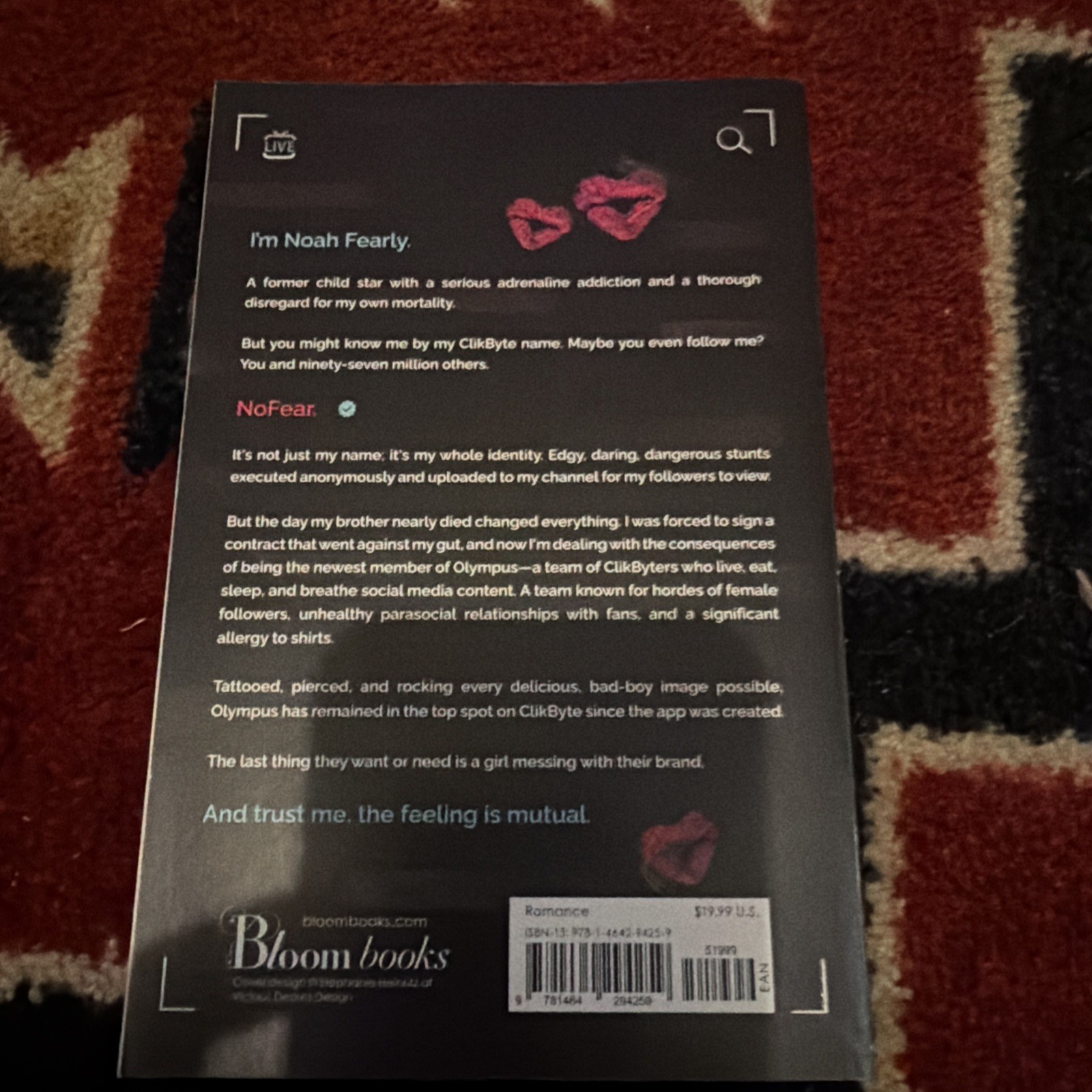 Nofear (Deluxe Edition) Paperback by James, Tate