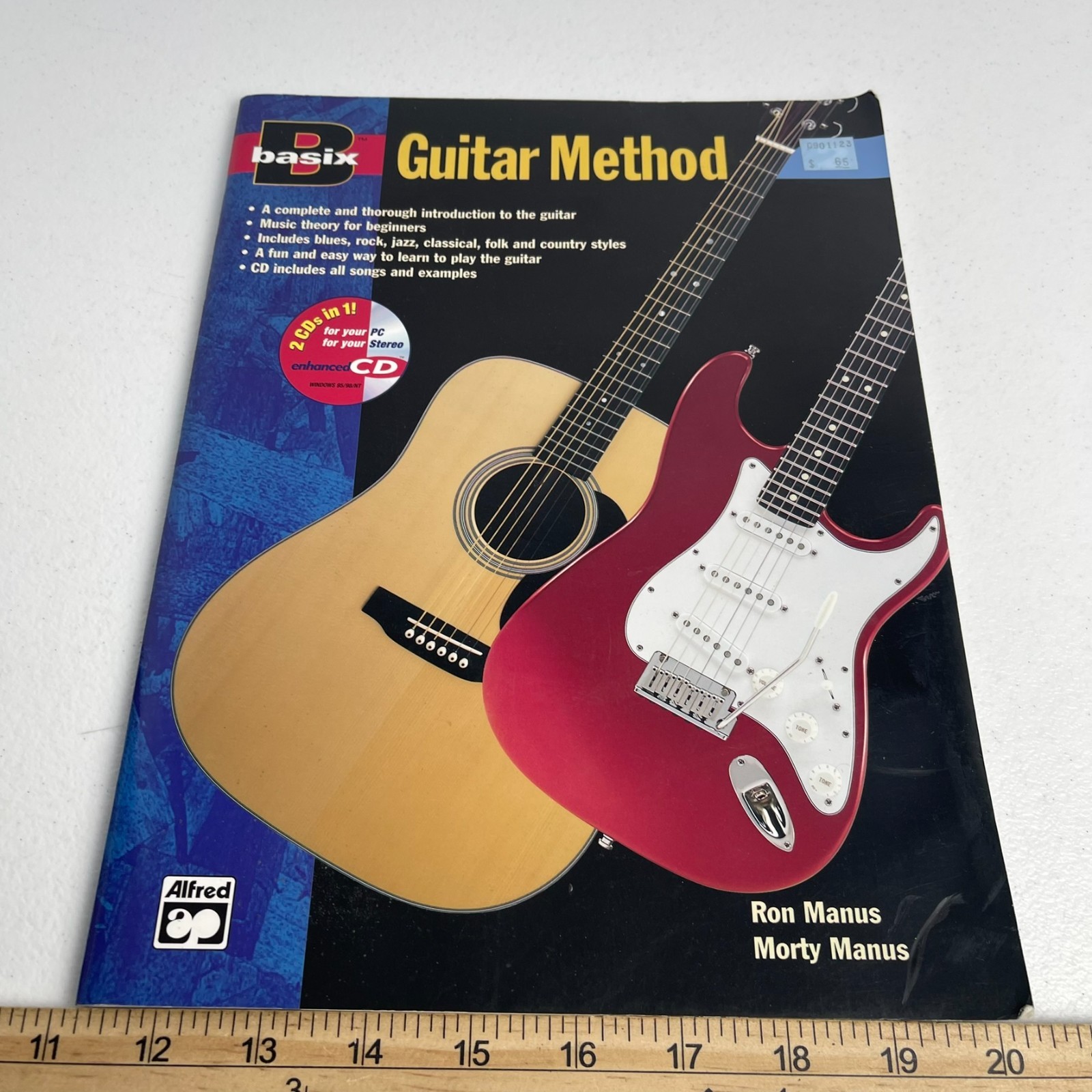 Basix Guitar Method – Manus w/ cd