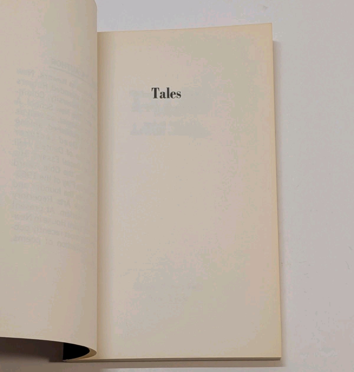 Tales by LeRoi Jones 1968 Grove Press First Evergreen Paperback First Printing