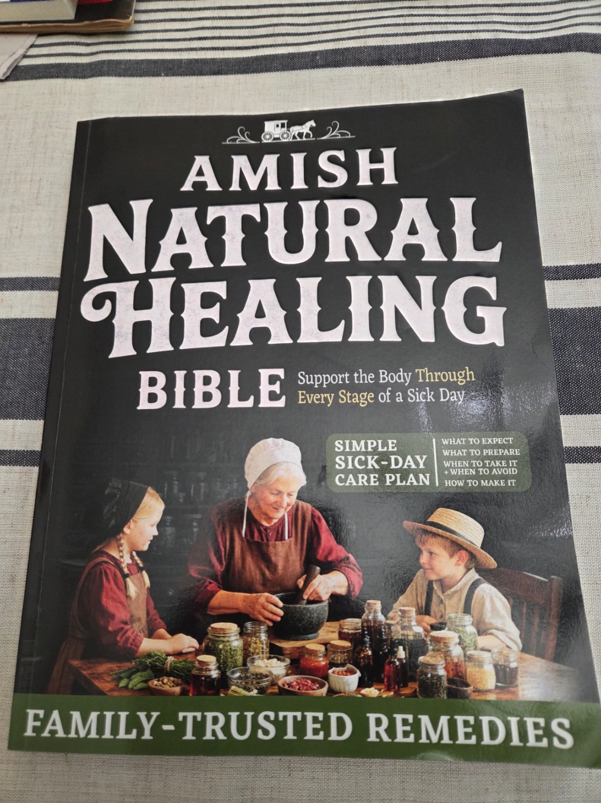 Amish Natural Healing Bible(2025 Trade Paper)-LIKE NEW/FAST SHIPPING