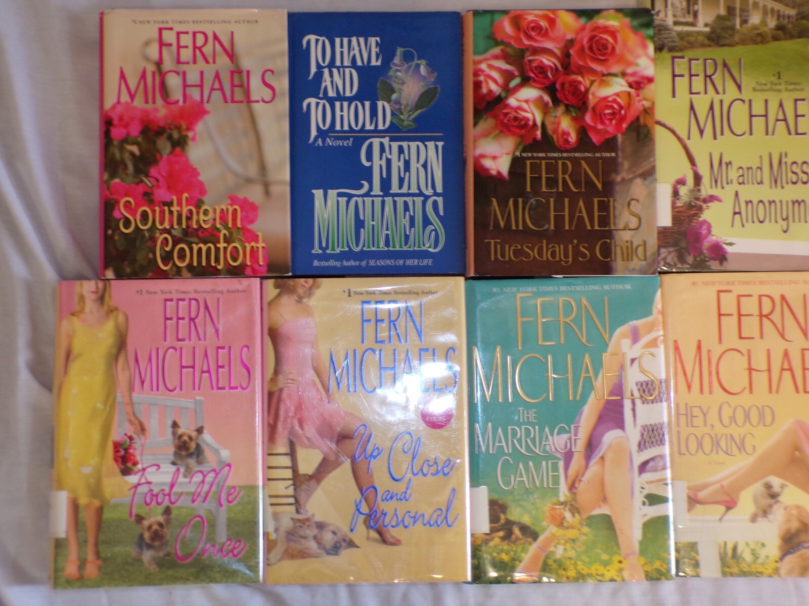Lot 30 Fern Michaels HB Books 1st Edition Sisterhood Novels Hokus Pokus Gotcha