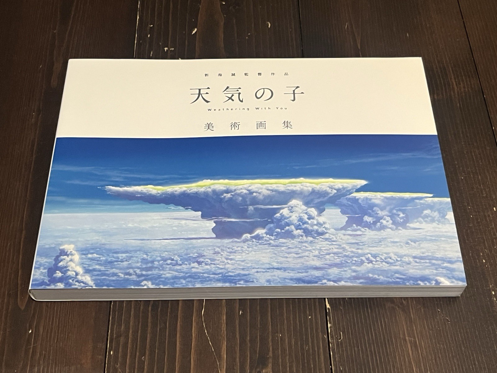 2020 1ST EDITION MAKOTO SHINKAI Weathering With You ART BOOK JAPANESE USED BOOK