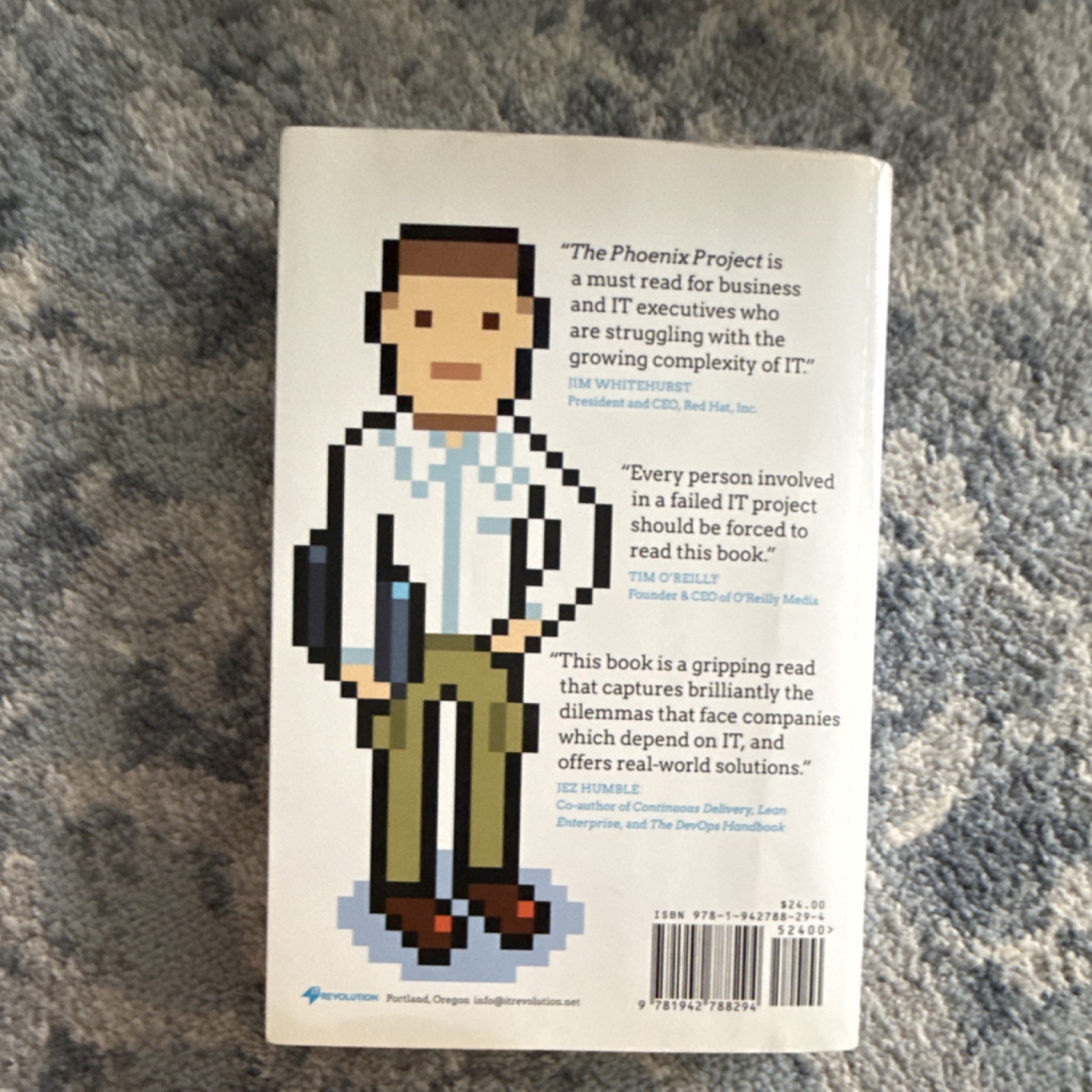 The Phoenix Project 5th Anniversary Trade Paperback Kim Behr Spafford IT DevOps