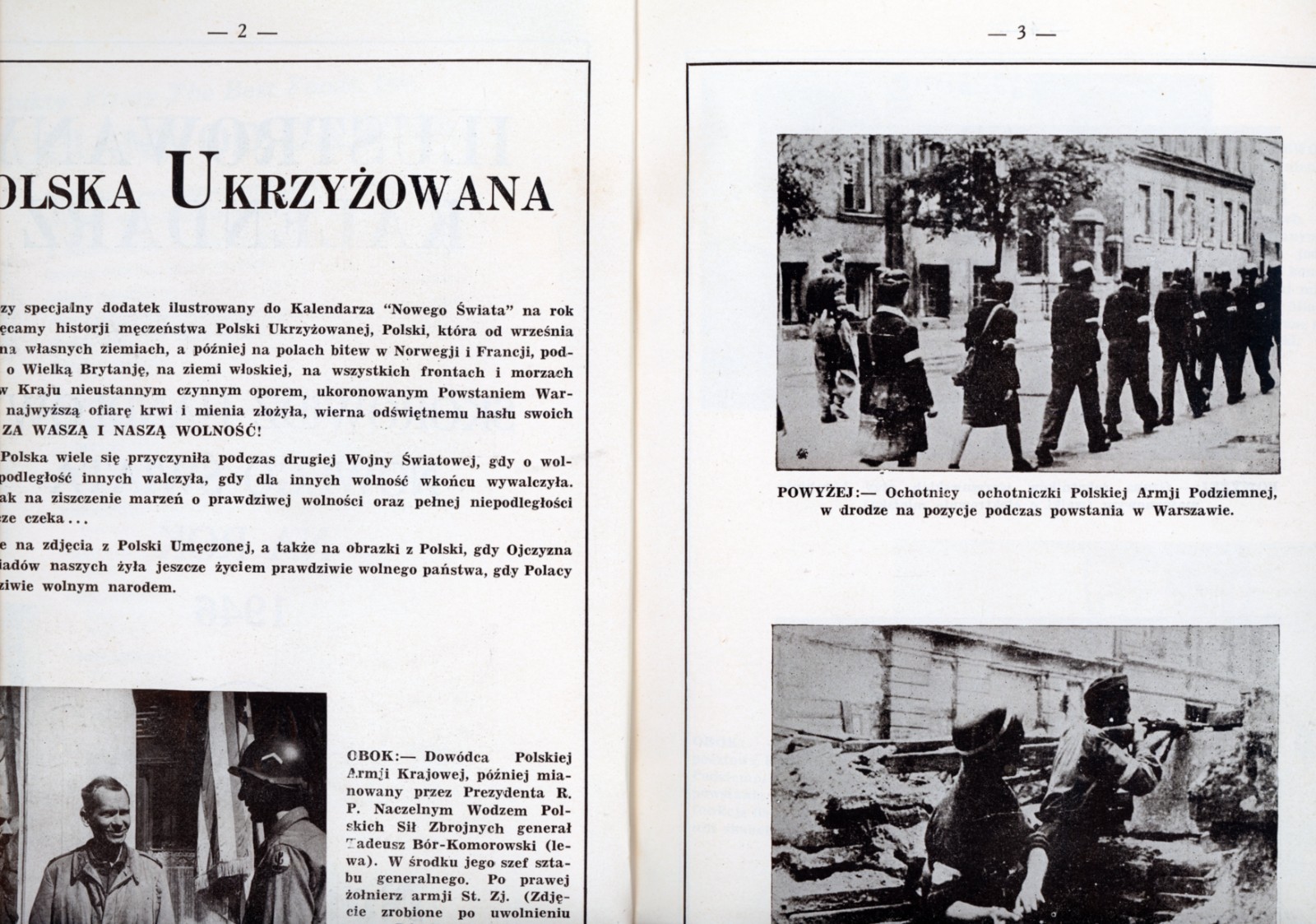 1946 Polish Illustrated Calendar 312-page book (in Polish)
