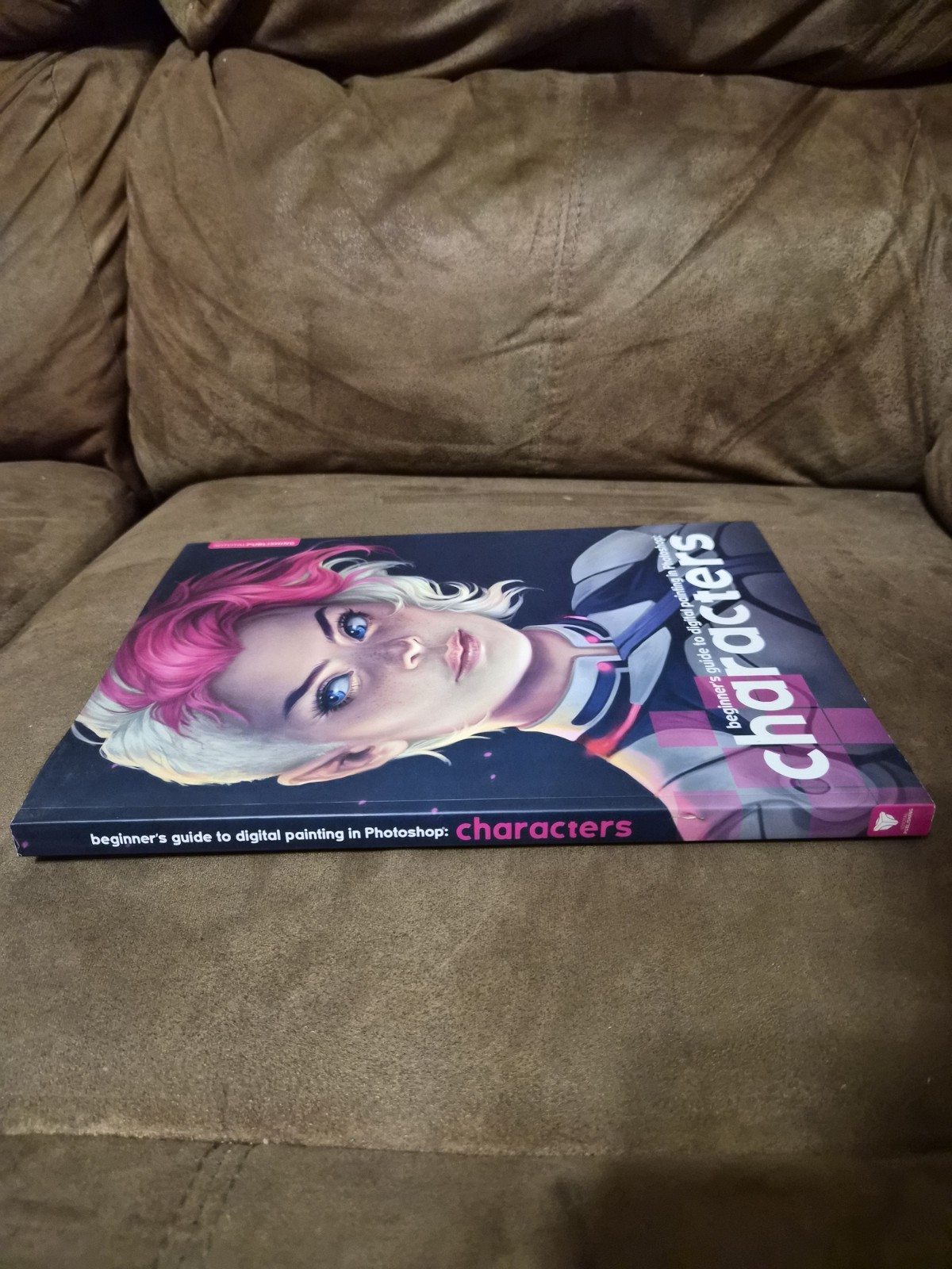 Beginner’s Guide to Digital Painting in Photoshop + Characters Art Book Lot (2)