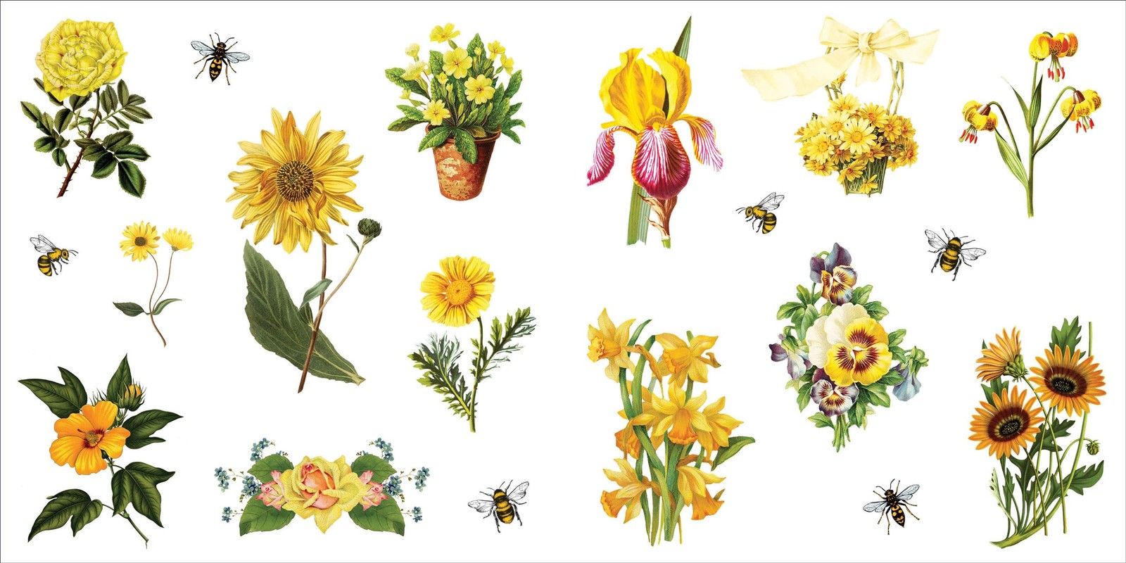 Bunches of Botanicals Sticker Book (Over 500 stickers!) – NEW