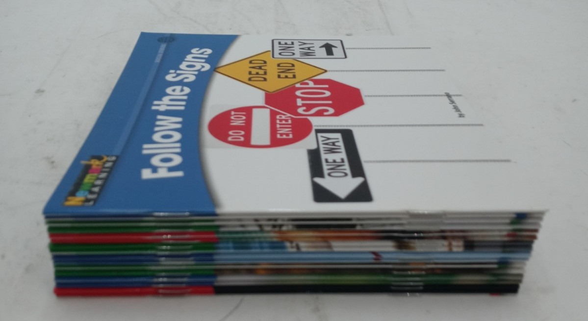 Kaplan Early Learning PB Set Eng & Spanish Ver. 8 titles 16 books total, #73019
