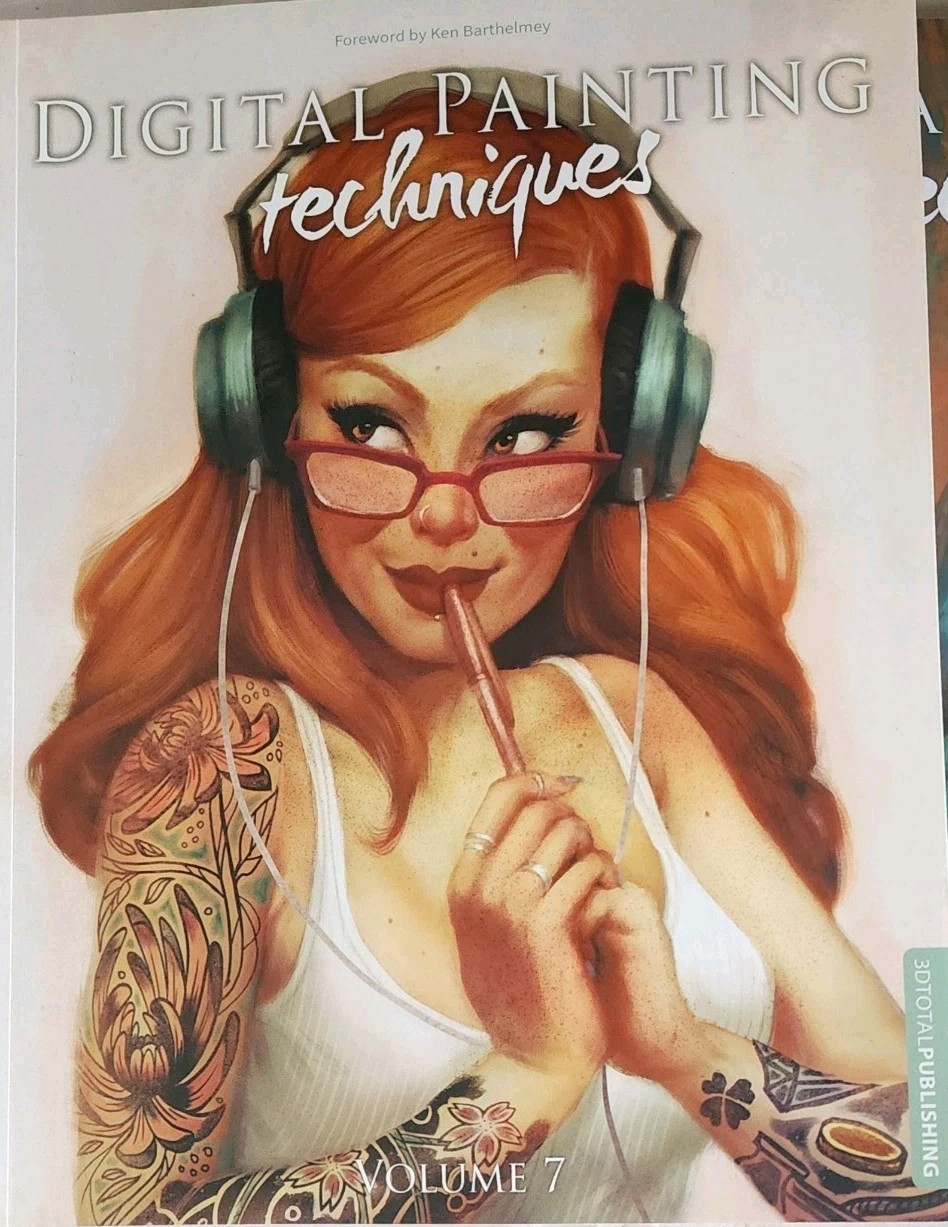Digital Painting Techniques Volume 3 (2011) & Volume 7 (2015) 3Dtotal Publisher