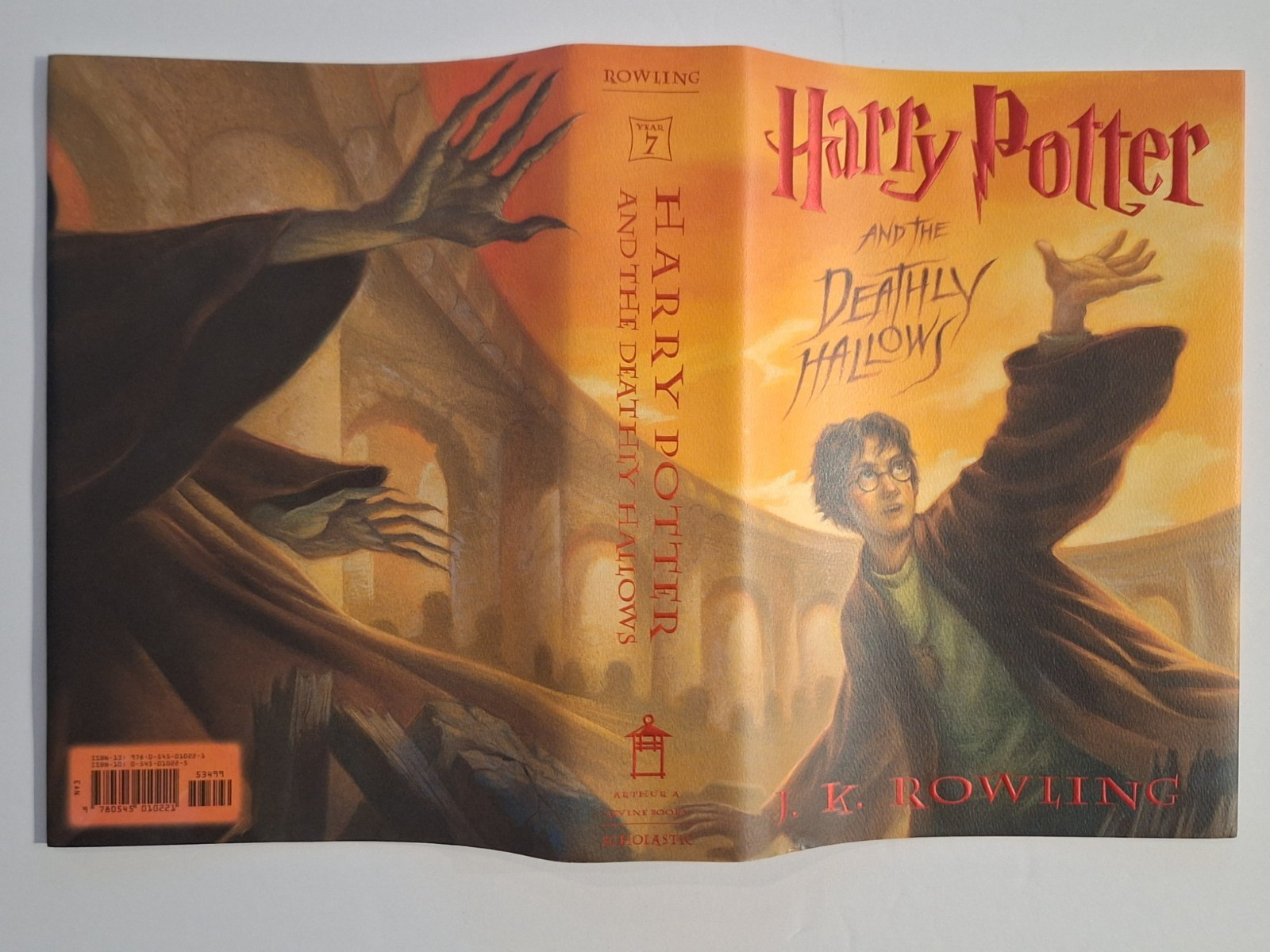 HARRY POTTER and The Deathly Hallows RARE First Edition Page 759 Error- HC