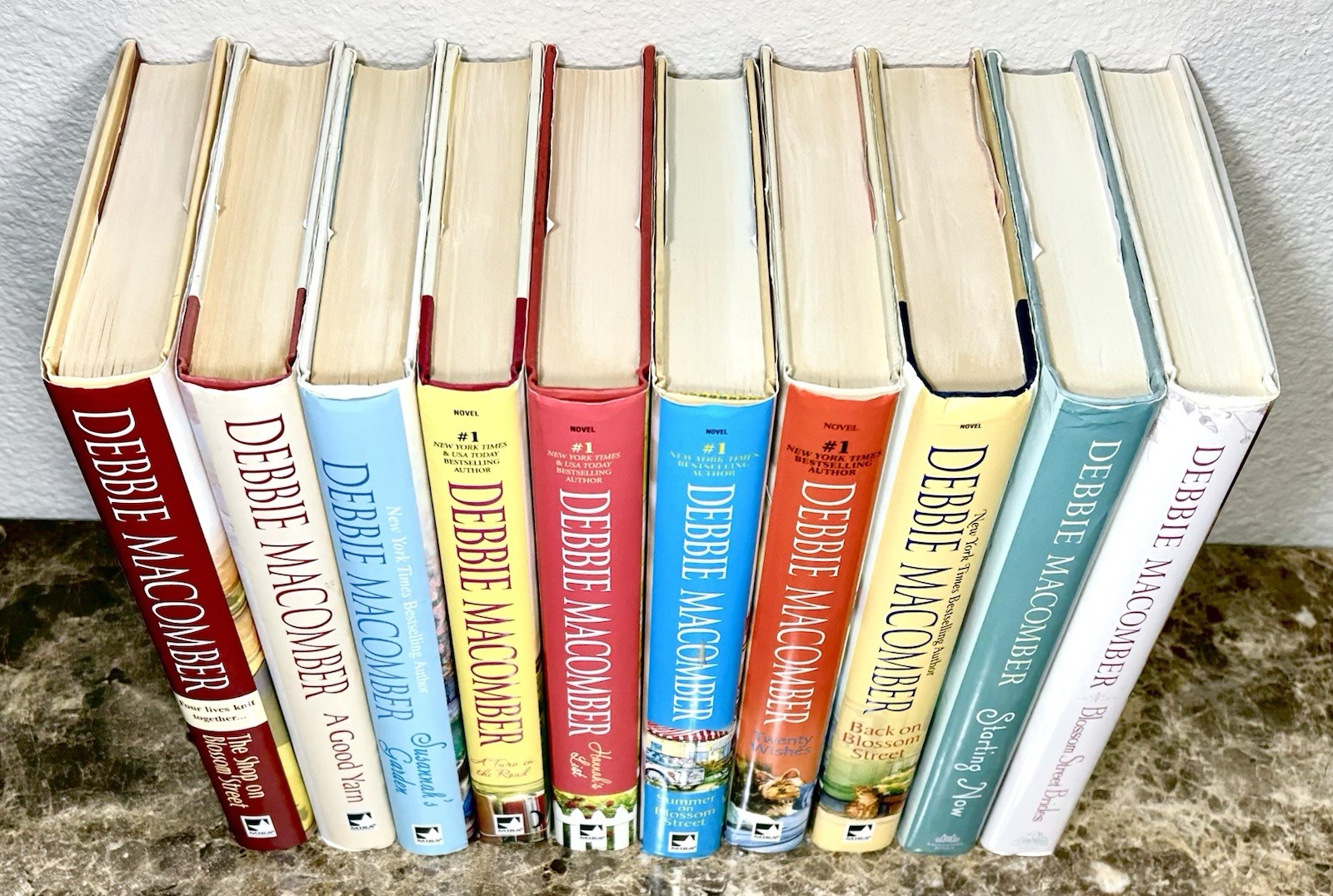 Complete BLOSSOM STREET Series #1-10 ALL Hardcover 1st Edition Debbie Macomber