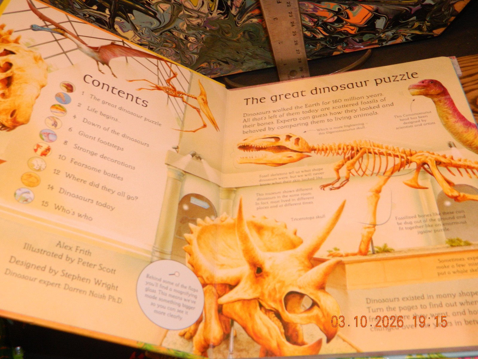 See Inside: The World of Dinosaurs (Usborne Flap Books) By Alex Frith