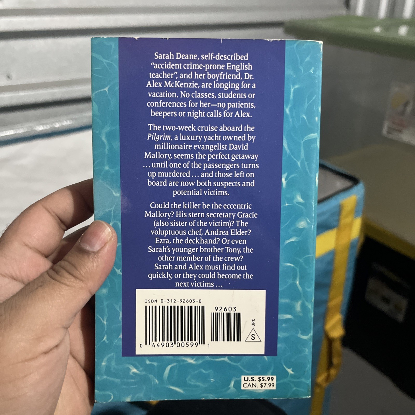 Bodies of Water J. S. Borthwick Fiction Cozy Mystery Mass Market Book