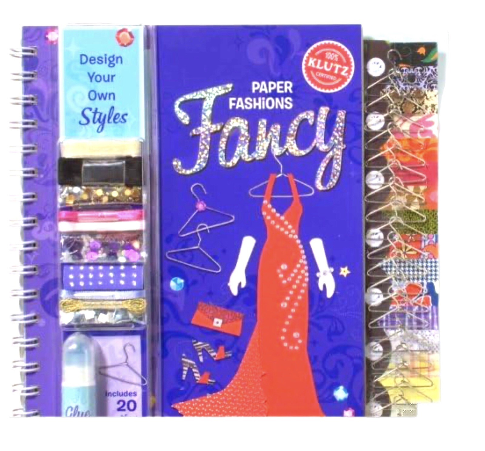 Paper Fashions Fancy; Fashion Design By Klutz Rare Sealed New