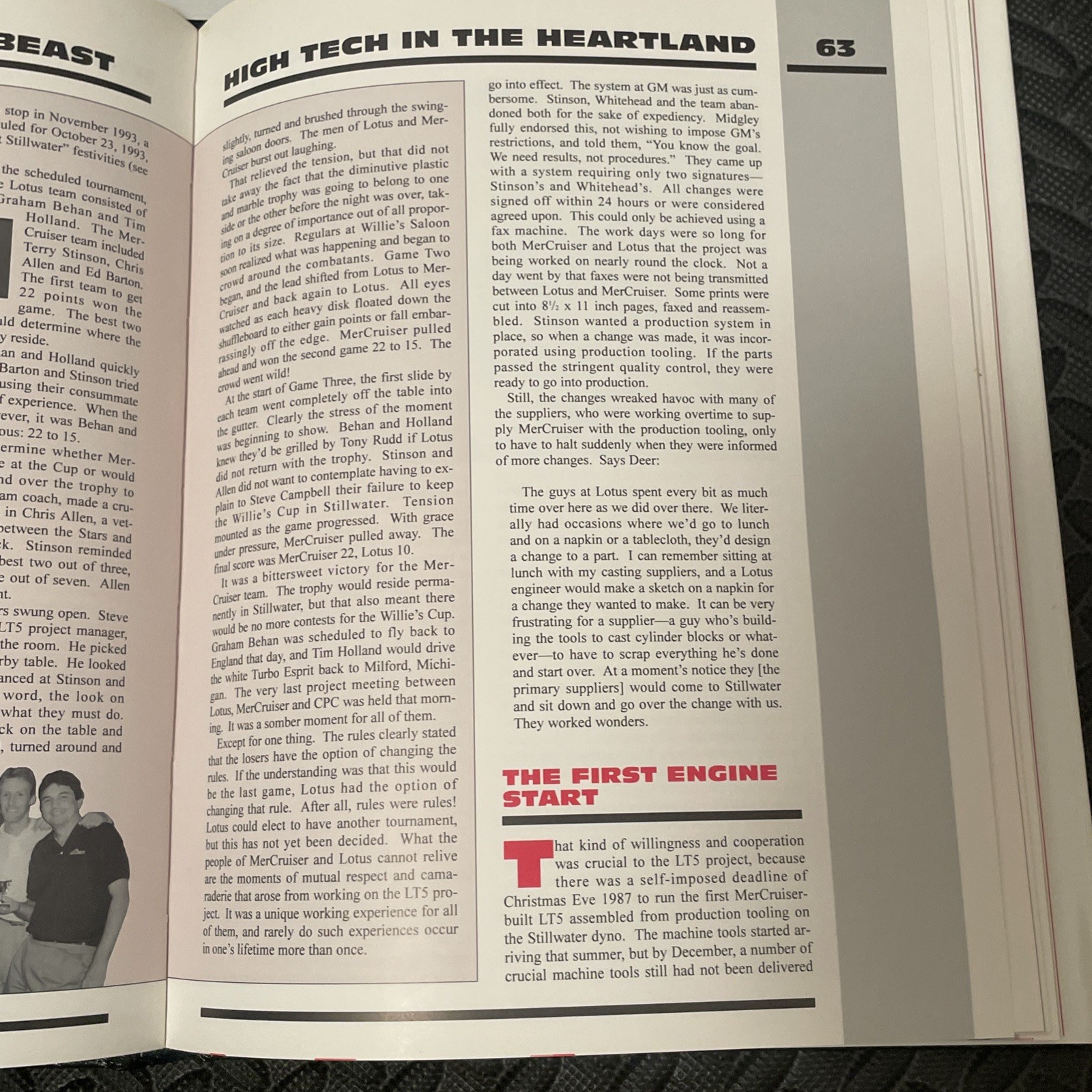 The Heart of the Beast History of the LT5 V8 & ZR-1 Corvette by Anthony Young HC