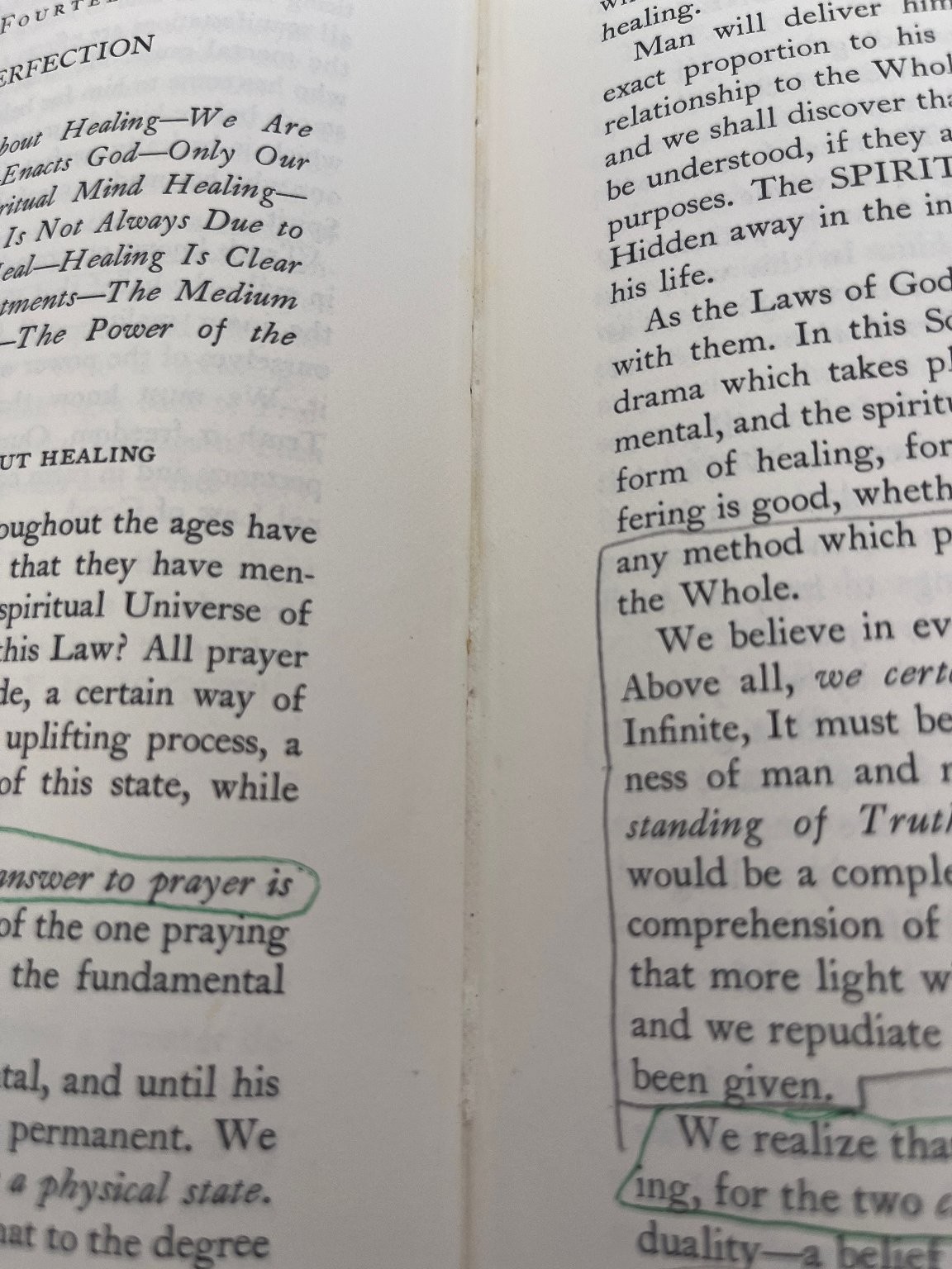 Science of Mind Ernest Holmes 1938 38th Printing New Thought Spirituality Dodd
