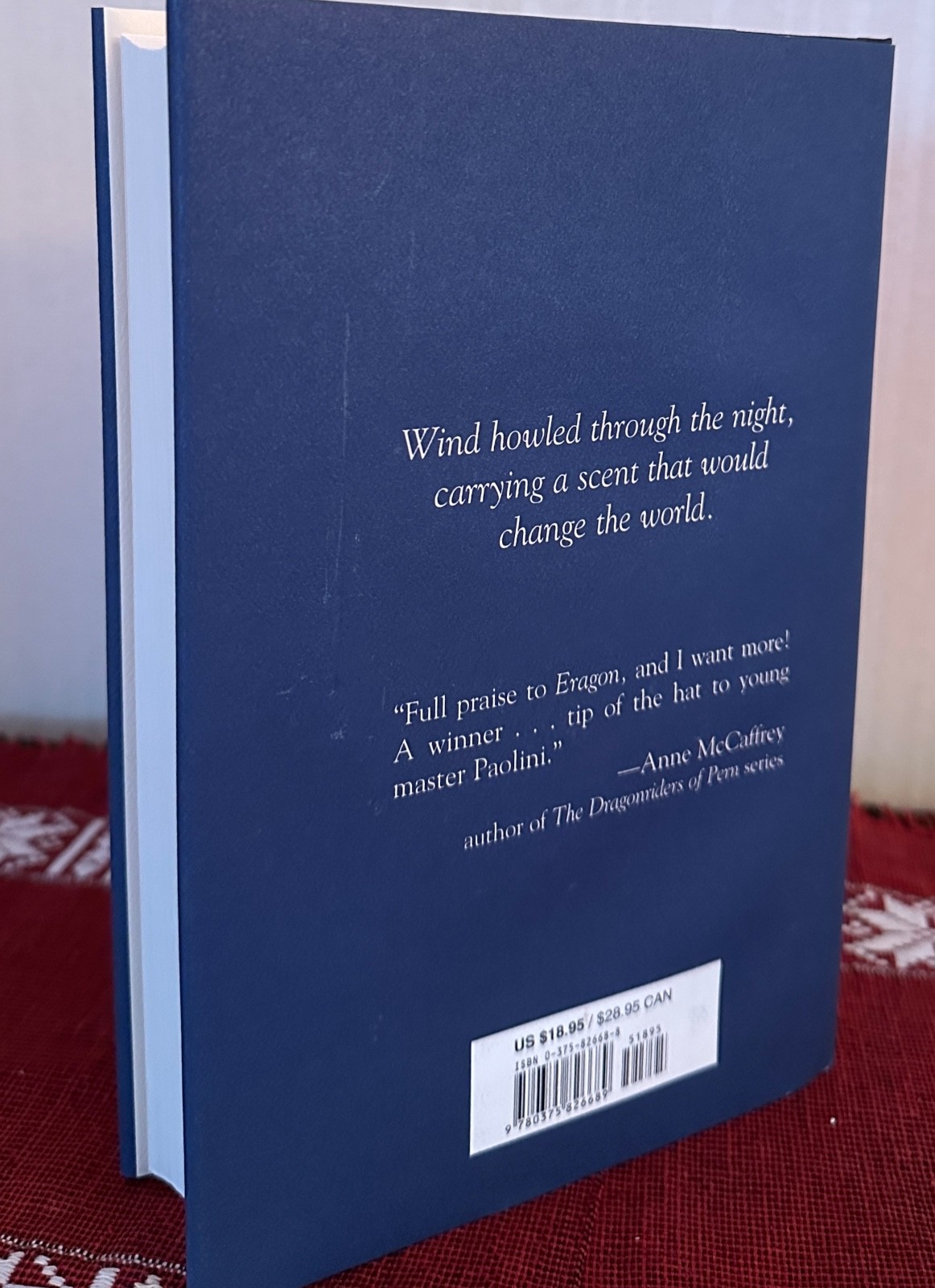 Christopher Paolini, ERAGON, 1st Hardback (Unsigned) Knopf, Fine