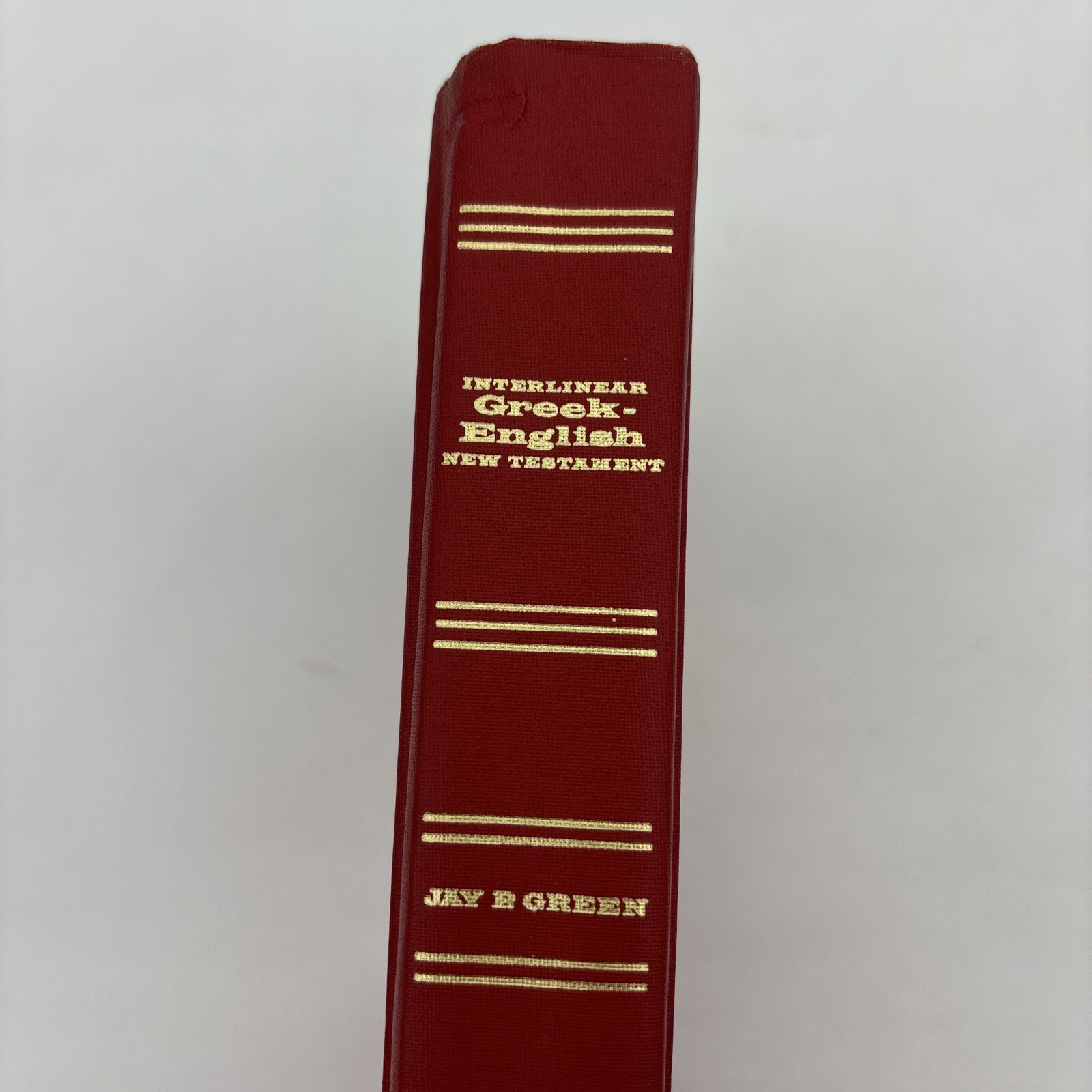 Interlinear Greek-English New Testament Jay P Green 1972 Mac Donald Publishing