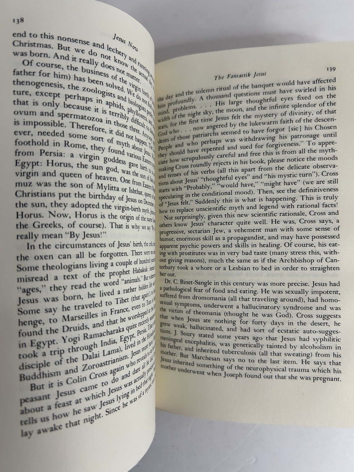 JESUS NOW By Malachi Martin – 1973 Hardcover