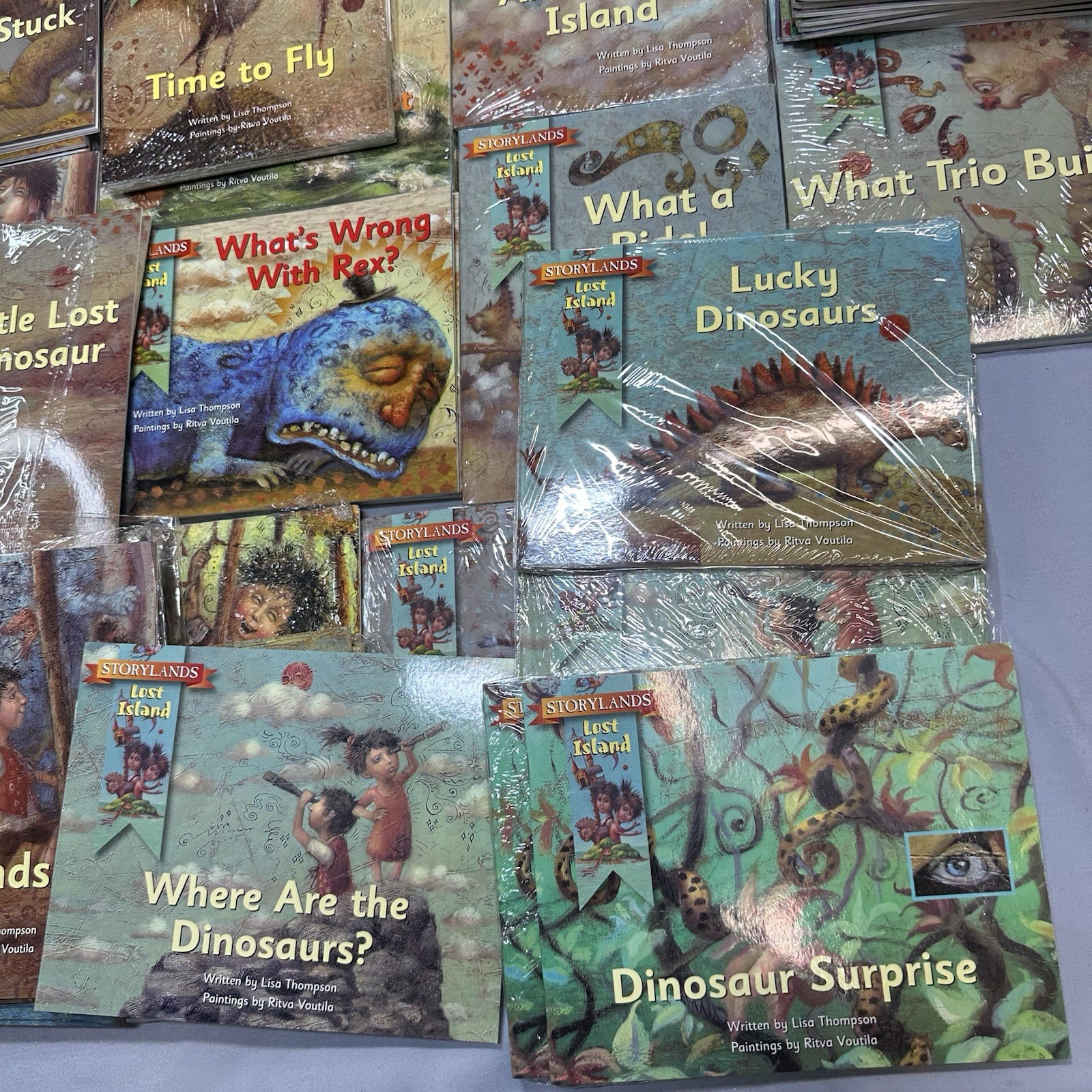 Storylands Adventures in Reading Lost Island Grades K-3 Education Dinosaurs