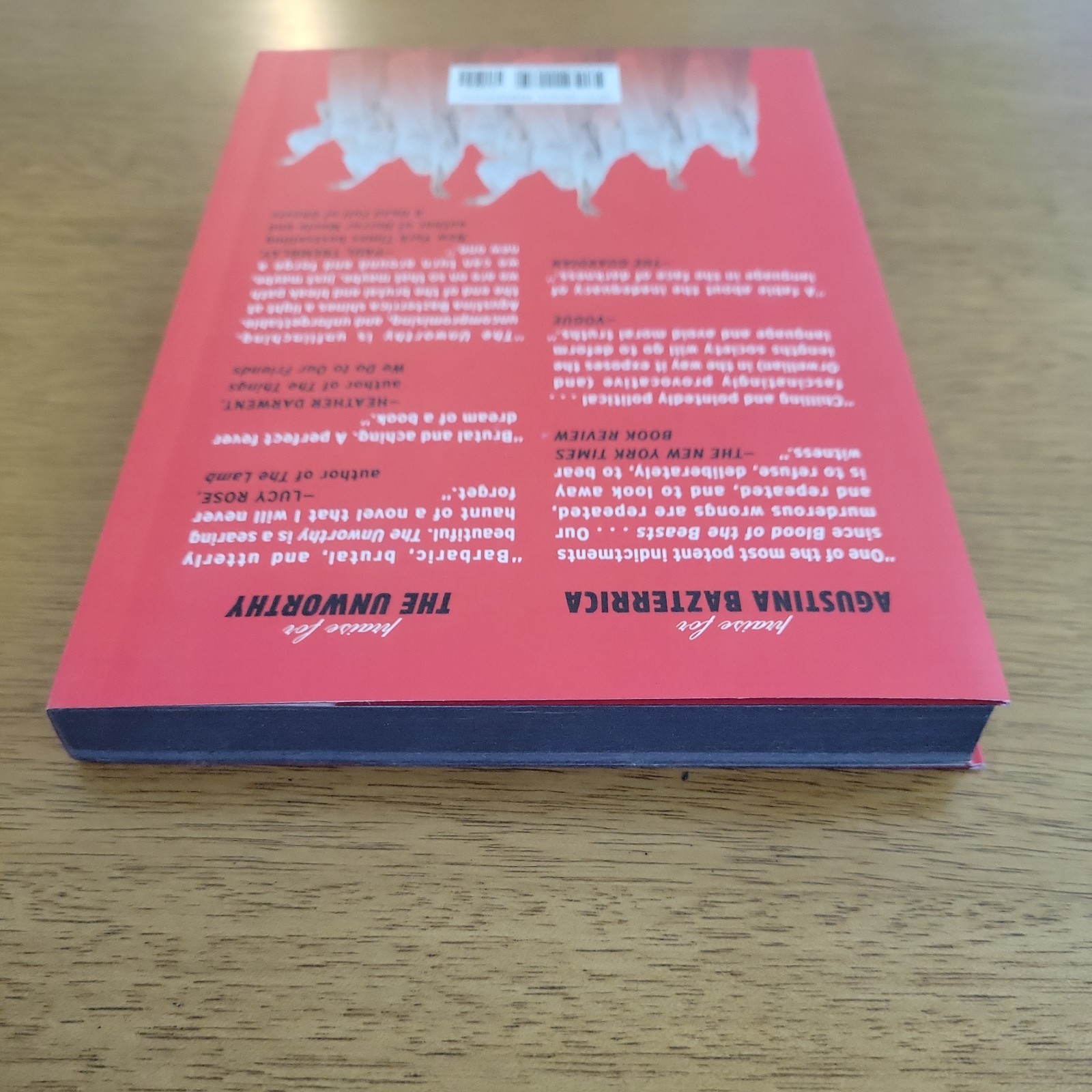 The Unworthy – Agustina Bazterrica – Barnes & Noble Exclusive Scribner