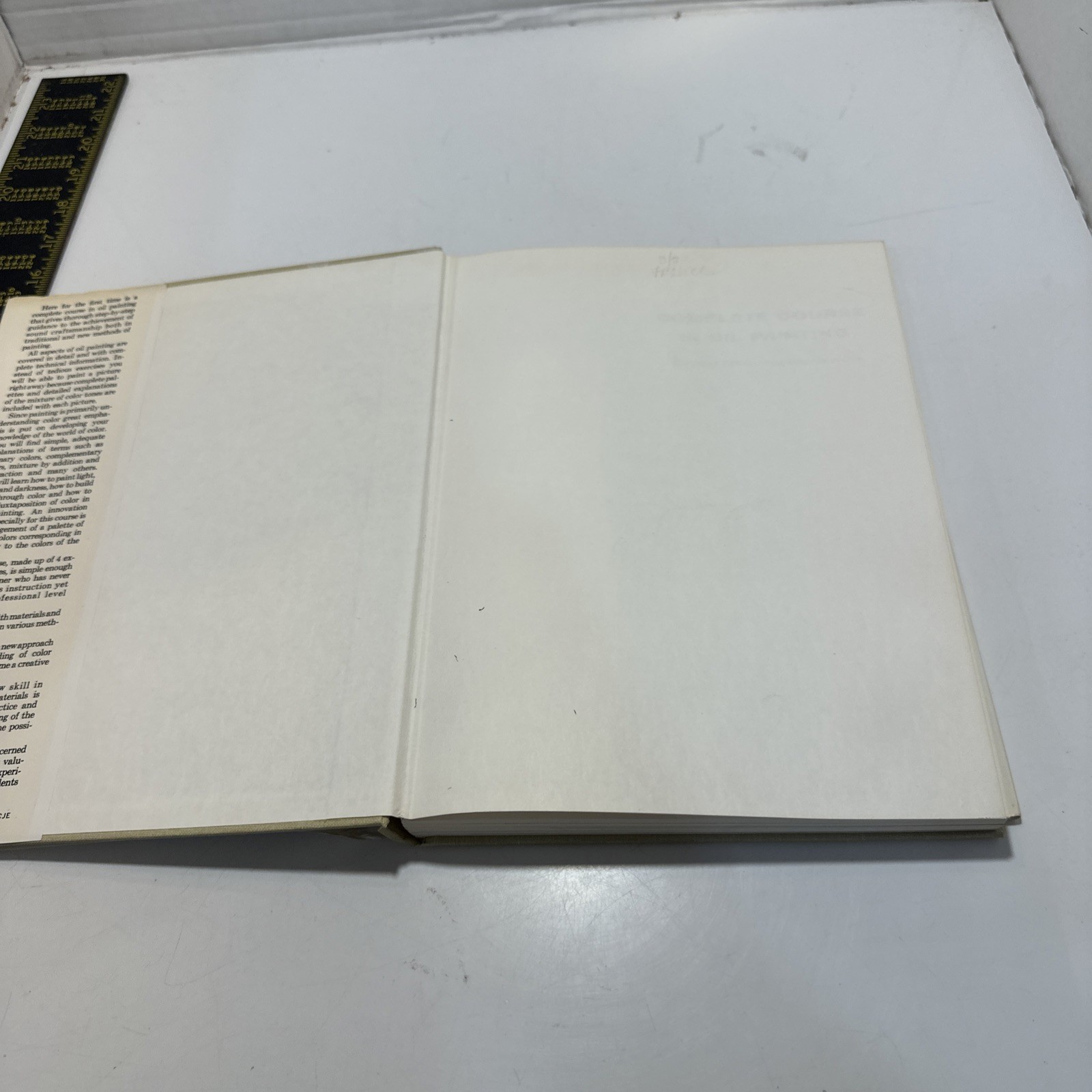 Complete Course in Oil Painting by Olle Nordmark 4 Volumes in 1 (Hardcover 1960)
