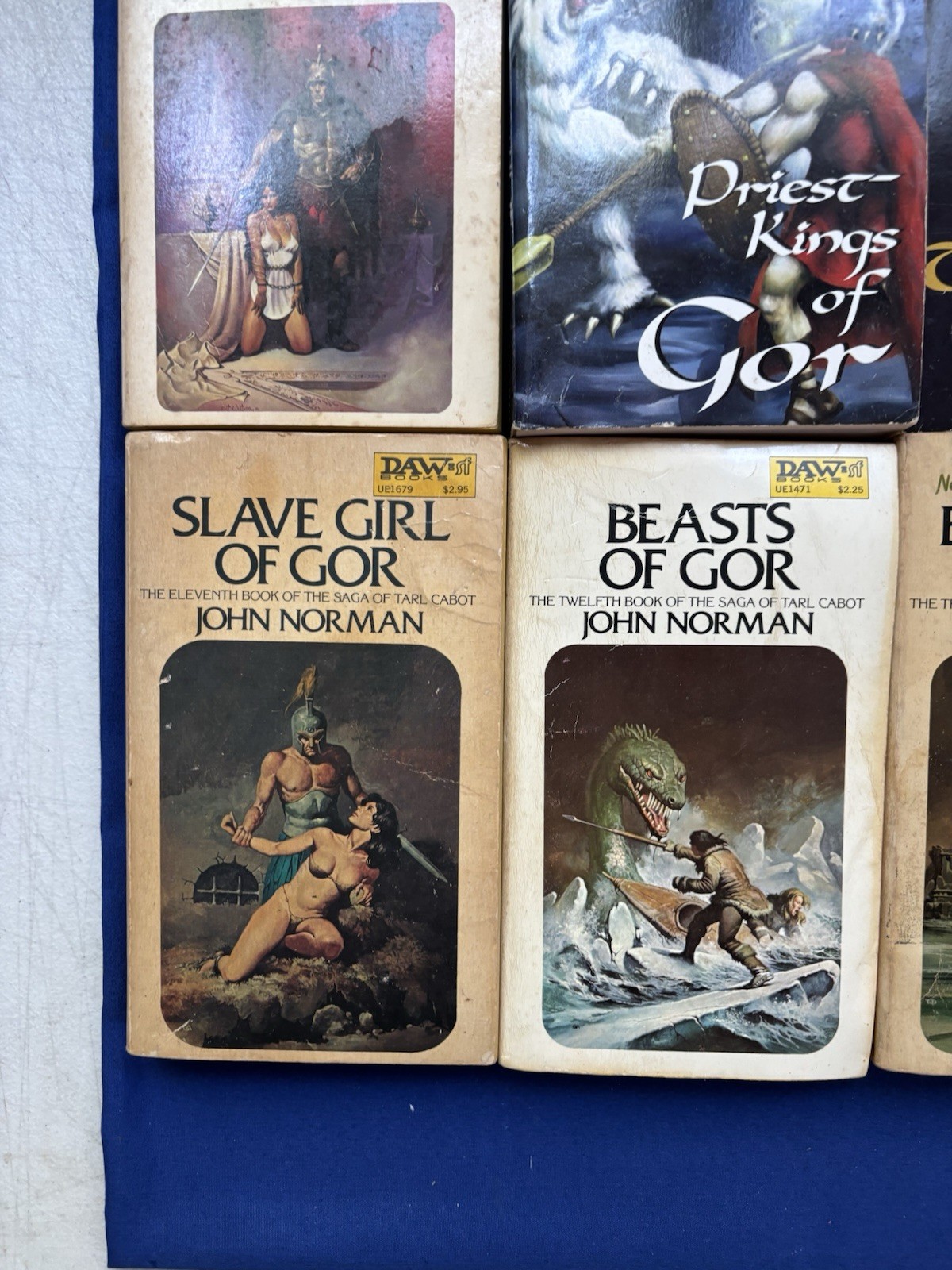 John Norman GOR Lot Of 21 – Nomads, Assassins, Beasts, Slave Girl & MORE!!