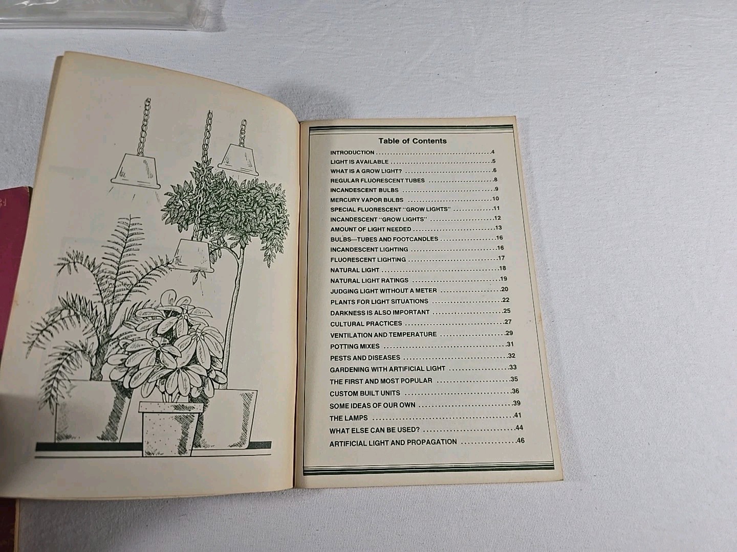 Gardening With Lights Rex Mabe Potpourri Press 1975 Vintage Indoor Grow Plants