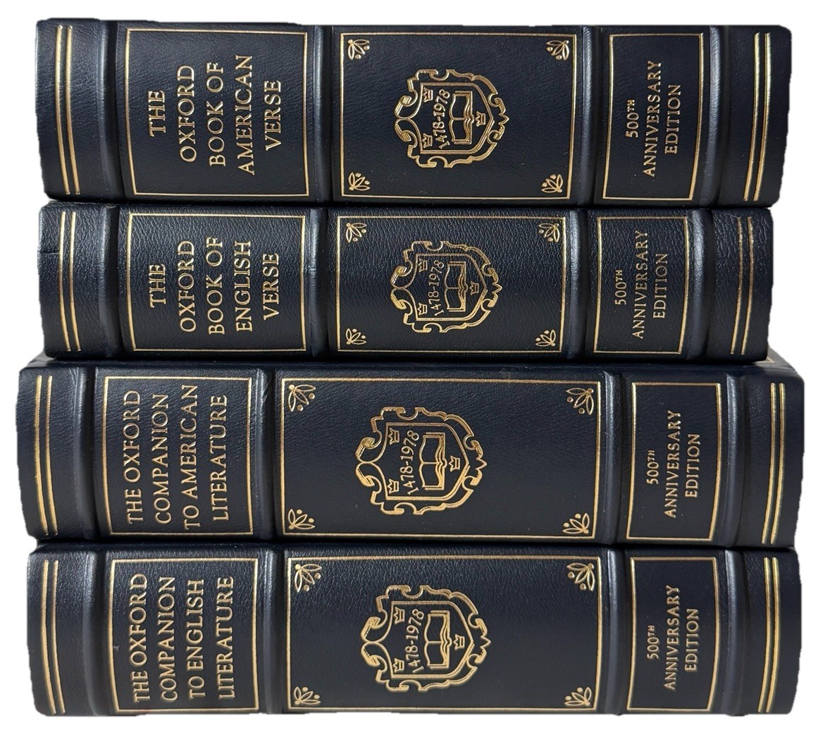 Oxford University Press 500th Anniversary Edition Leather Book Set – 4 Vols New