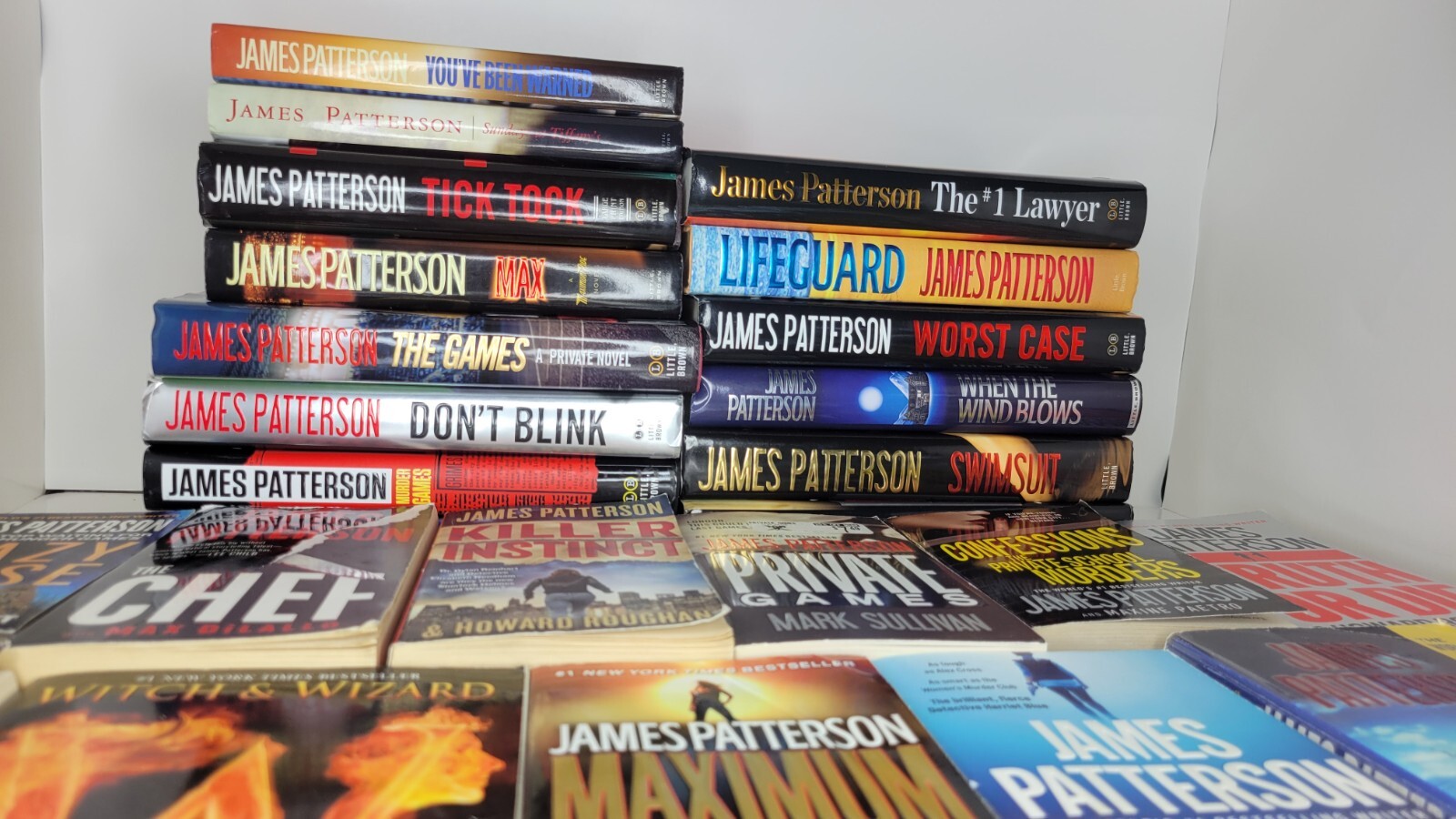 James Patterson Books: Private Games, Independent Novels, and more!-PickYourlot!