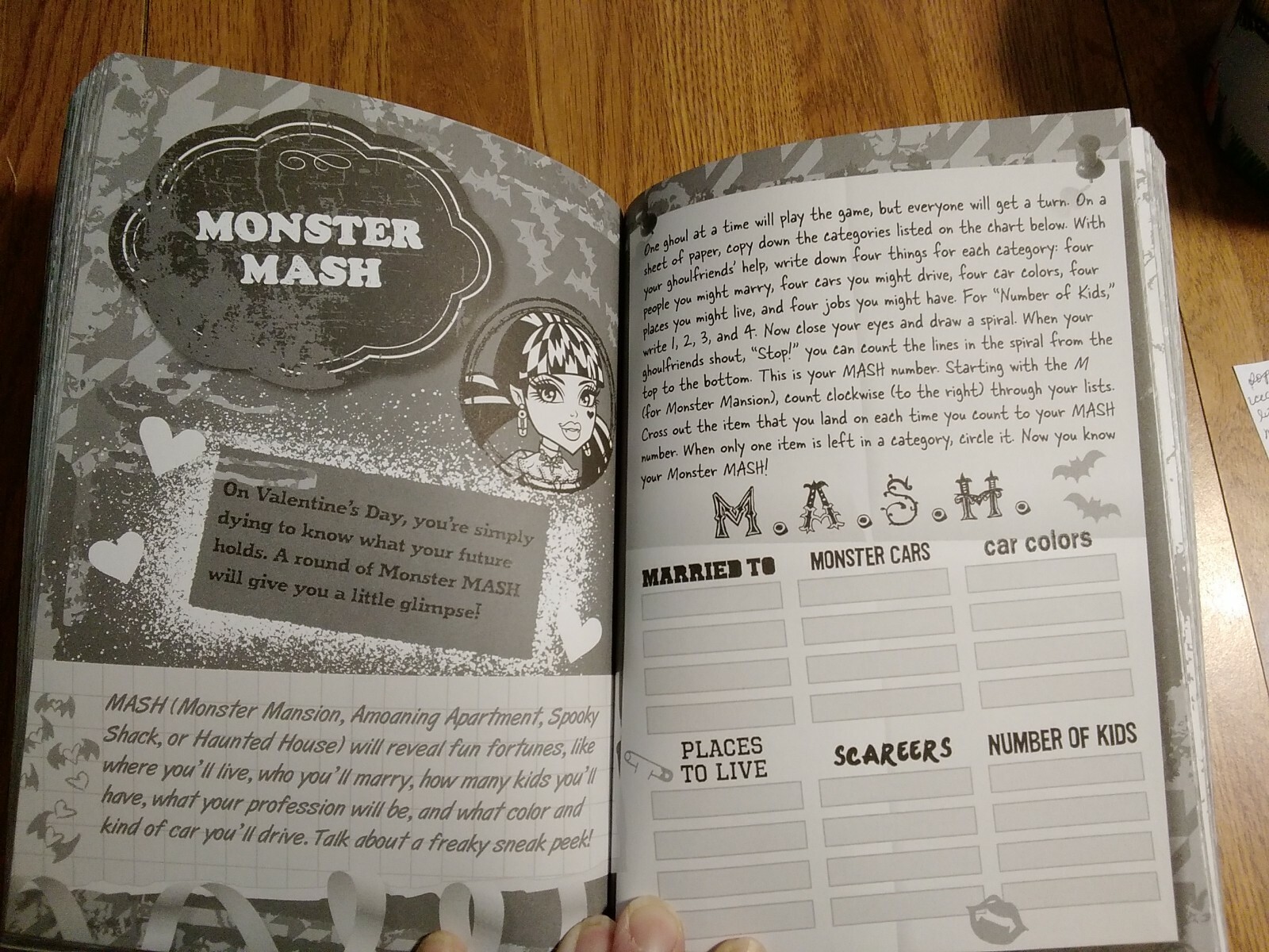 Monster High Pretty Scary Parties An Activity Journal For Ghouls PB 2013 1st Ed