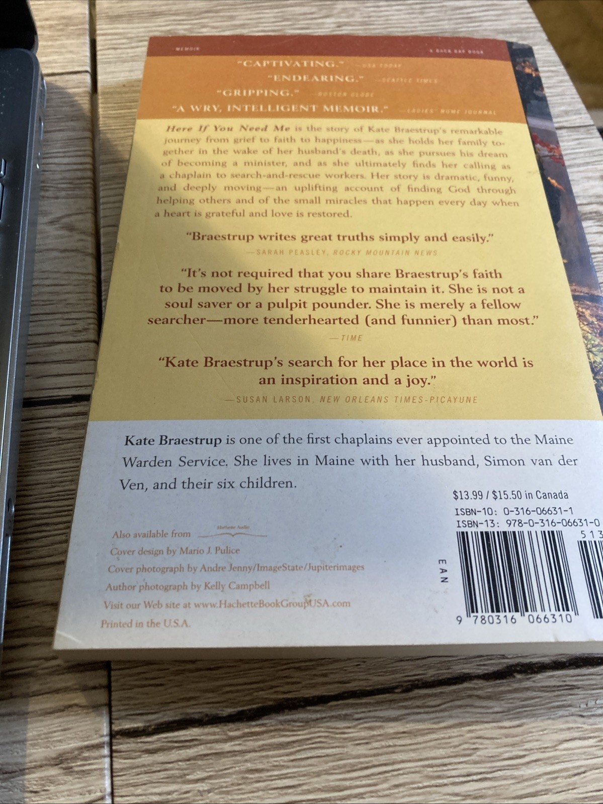 Here If You Need Me: A True Story – 9780316066310, paperback, Kate Braestrup
