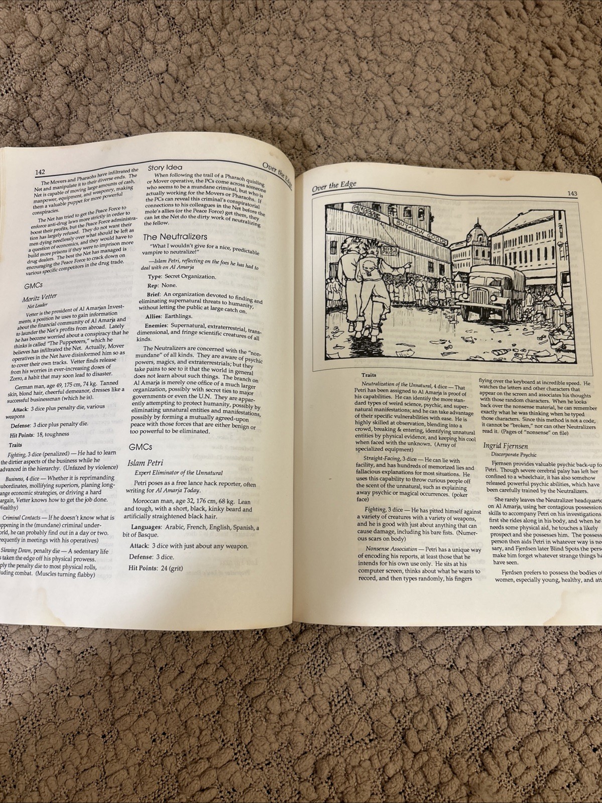Atlas Games AG 2000 Jonathan TweetOver the Edge: Psychosurreal Roleplaying