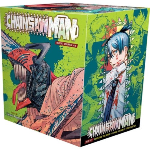 Chainsaw Man Box Set: Includes volumes 1-11 (Chainsaw Man Box Set) [Paperback]