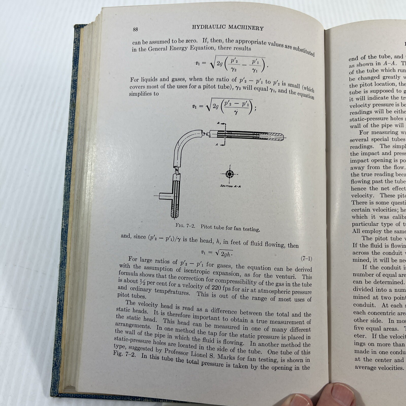 Hydraulic Machinery 1947 Vintage Book Hardcover Lindatil