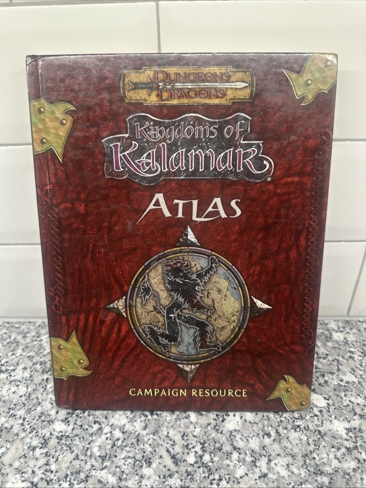 Kingdoms of Kalamar Atlas (Dungeons & Dragons) Burke, Bob, Jelke, Brian, Zwerg,