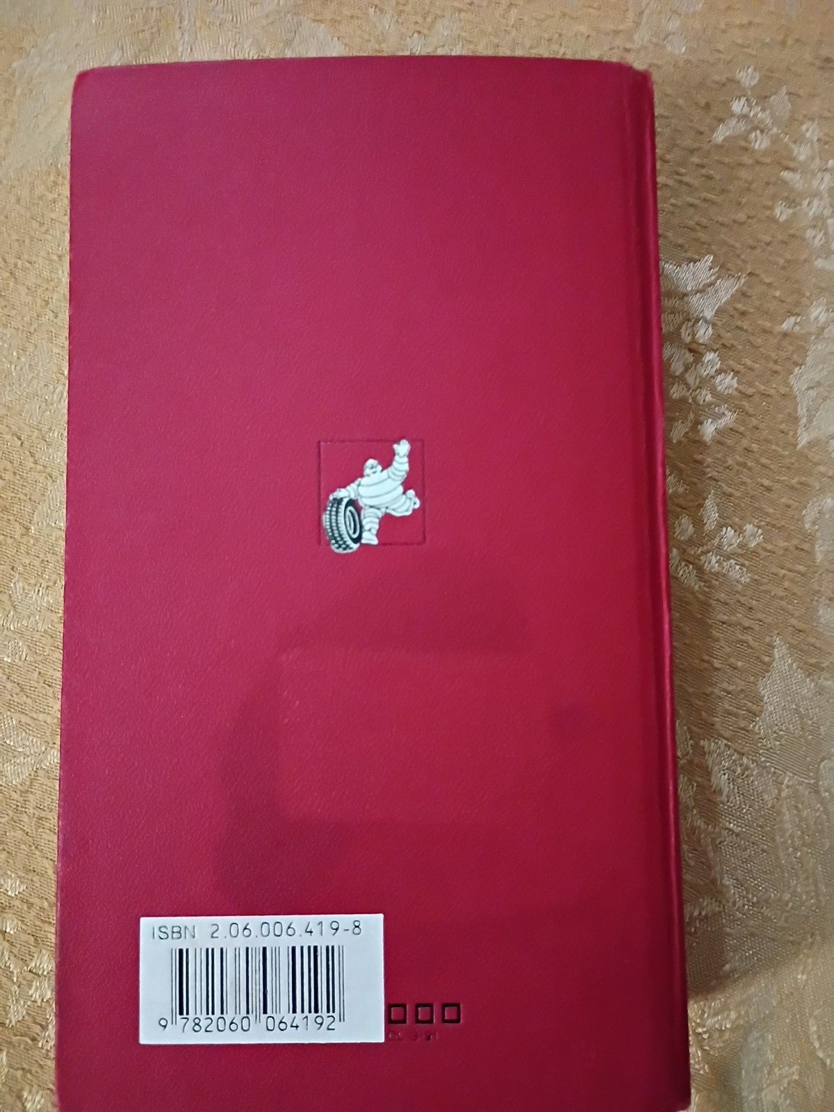 1991 Michelin Guide France Red Hardcover Hotel Restaurant Travel Guide ~ French