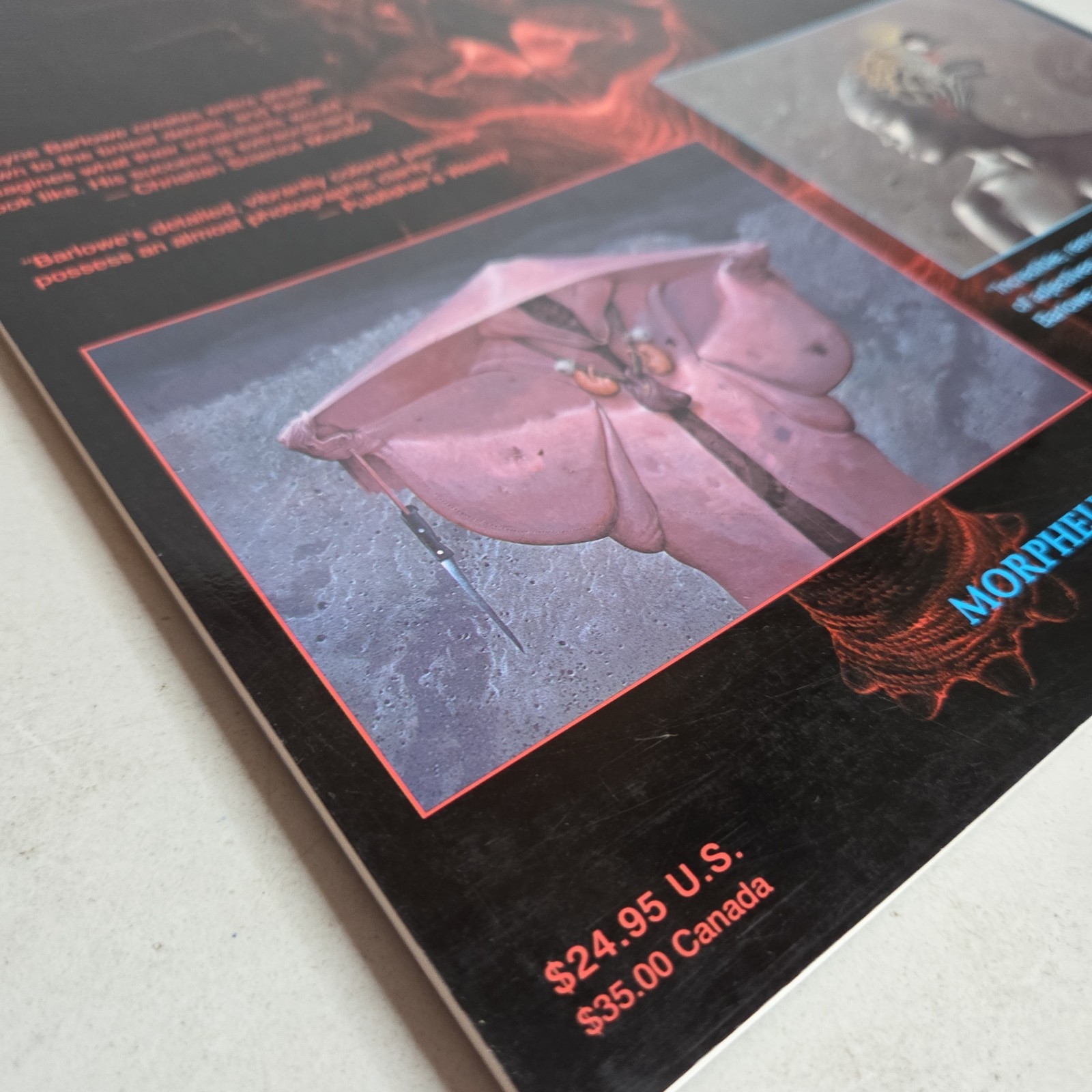 The Alien Life of Wayne Barlowe by Morpheus 1st Edition TPB 1995 Fantasy Art