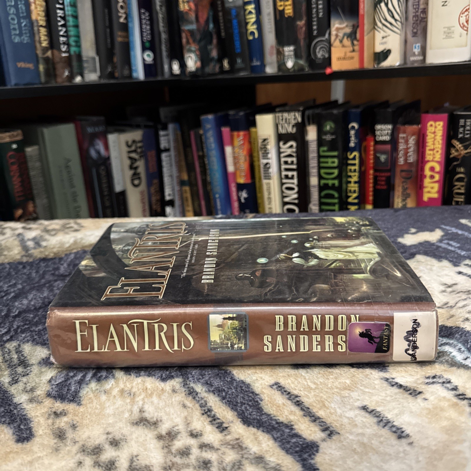Elantris – Brandon Sanderson (Hardcover) First Edition/Print, 1st/1st, POOR