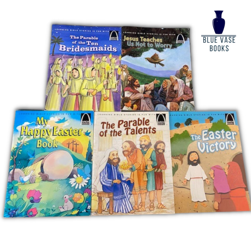 Lot of Arch Books Bible Story paperback kids books religious you pick size