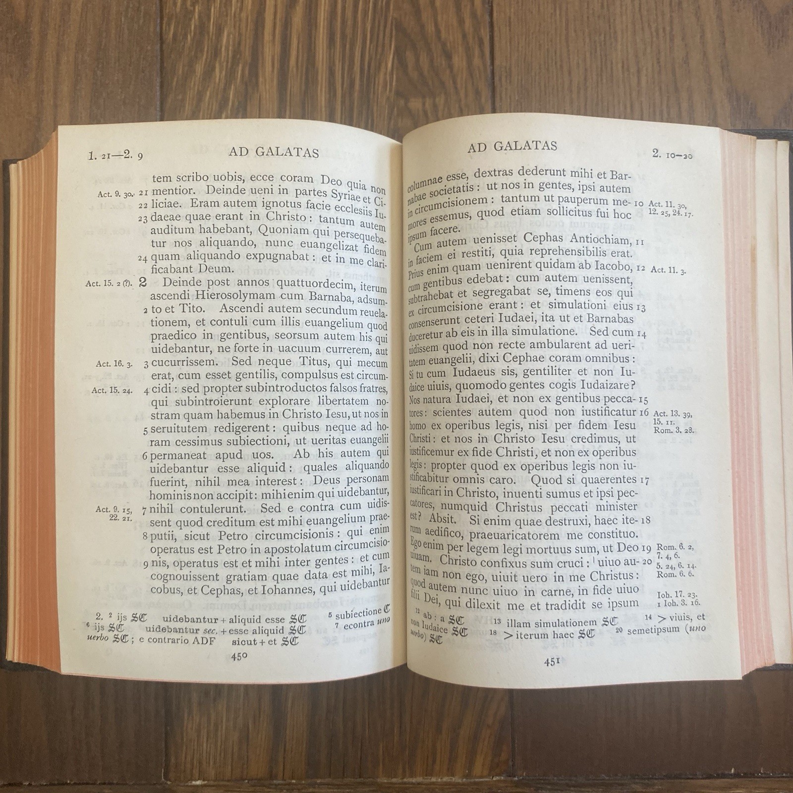 1911 Nouum Testamentum Latine New Testatment Oxford Ed Latin Language Pocket