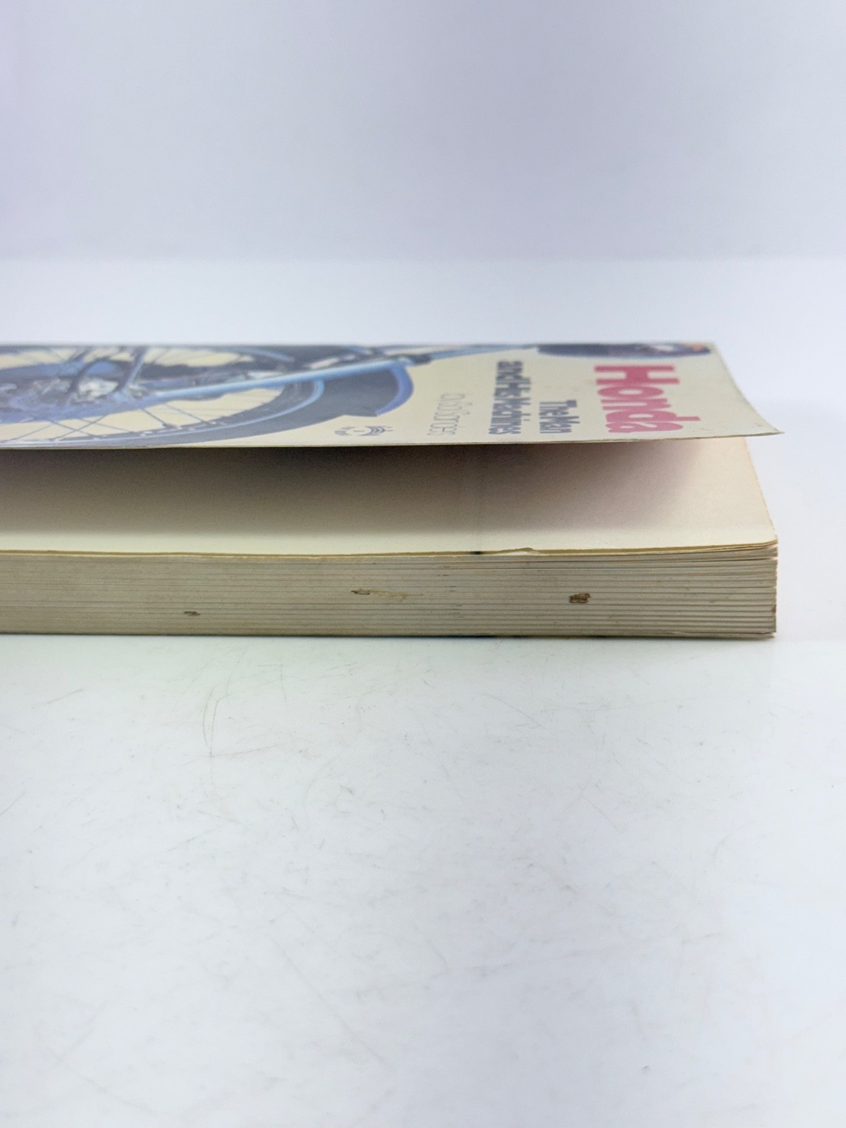 Tuttle Honda The Man and His Machines Sol Sanders Vintage 1977 Paper Book Japan
