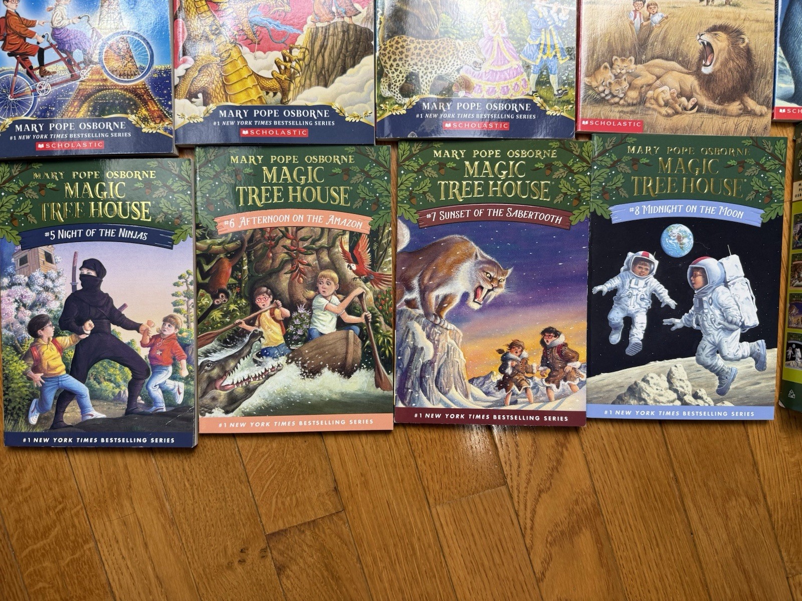 Magic Tree House Lot – Merlin Missions, Box Set books 5-8 14 total