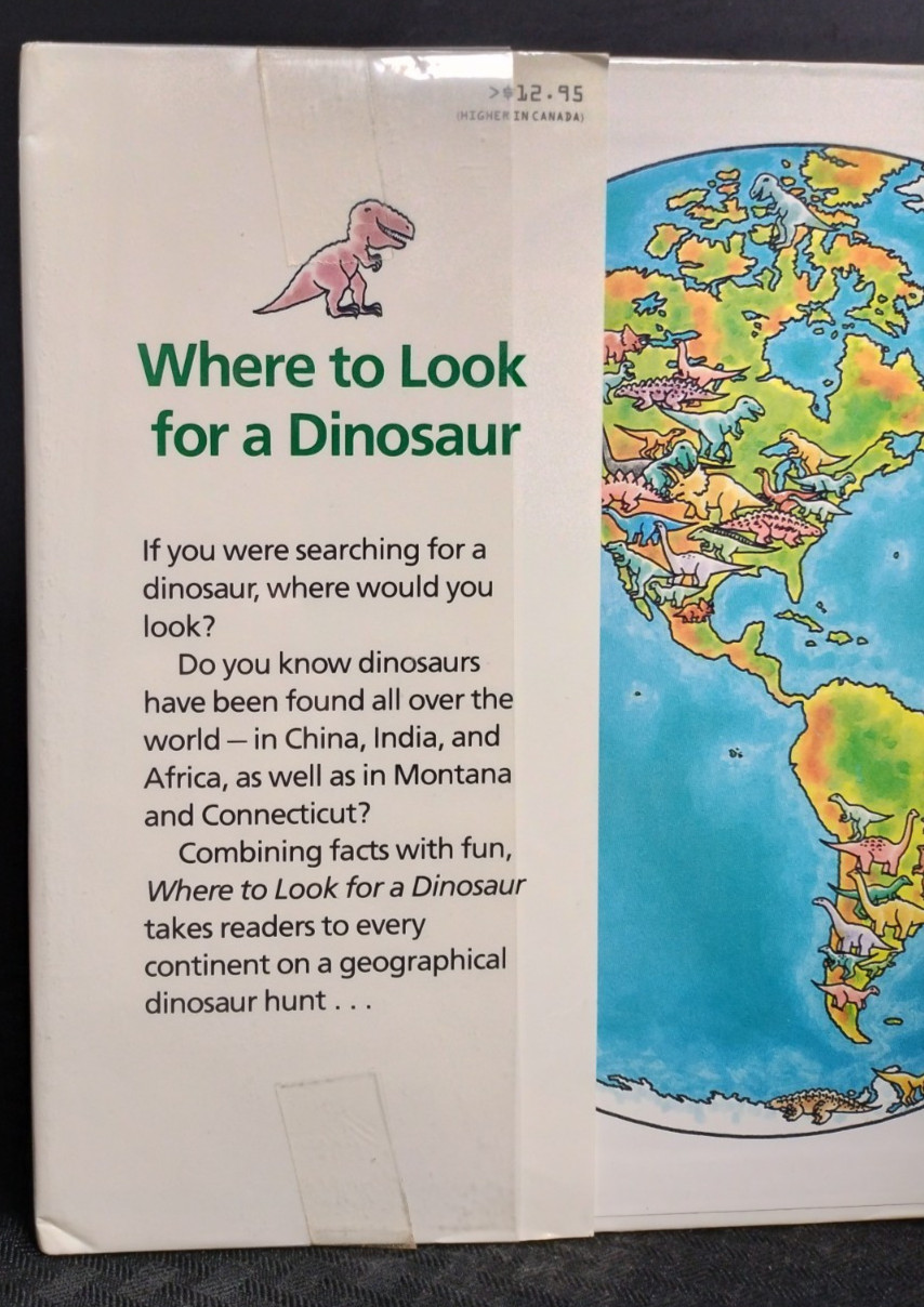 Where to Look for a Dinosaur by Bernard Most