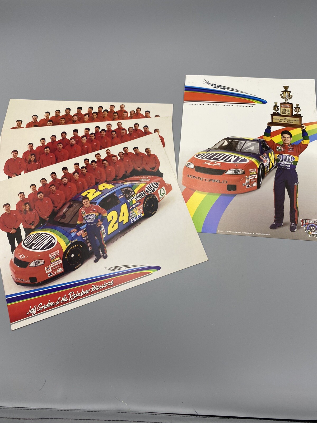 Large Lot Nascar Jeff Gordon Collectibles -Calendar, Books, Daily Bread, Photos
