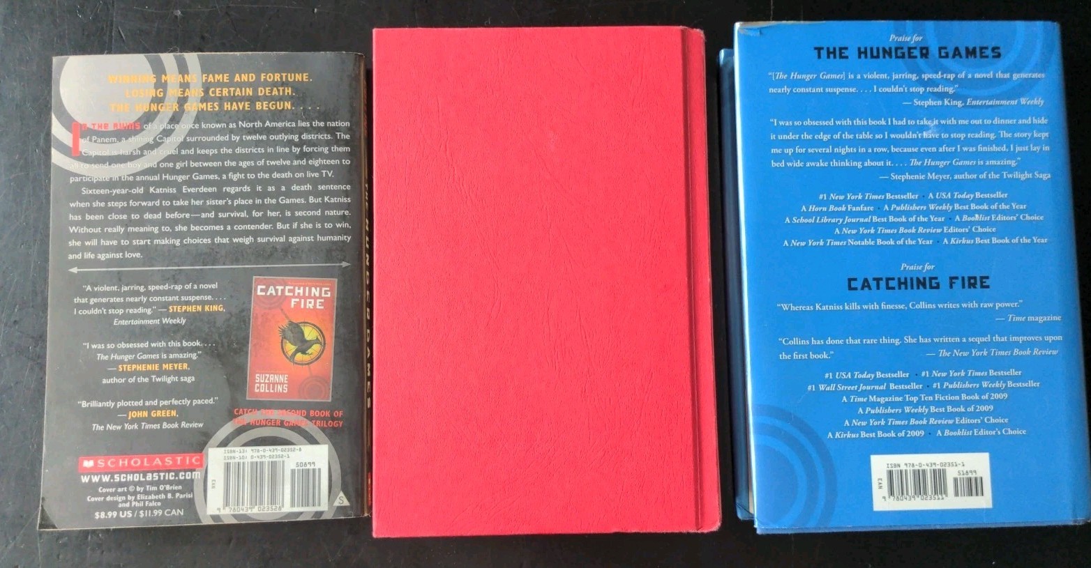 The Hunger Games Trilogy Book Set By Suzanne Collins HC & PB Lot