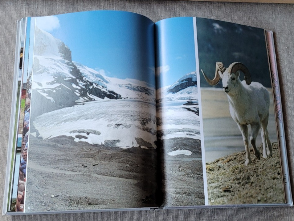 Kanada Canada Vintage Swiss Zurich Photo Album book 1982