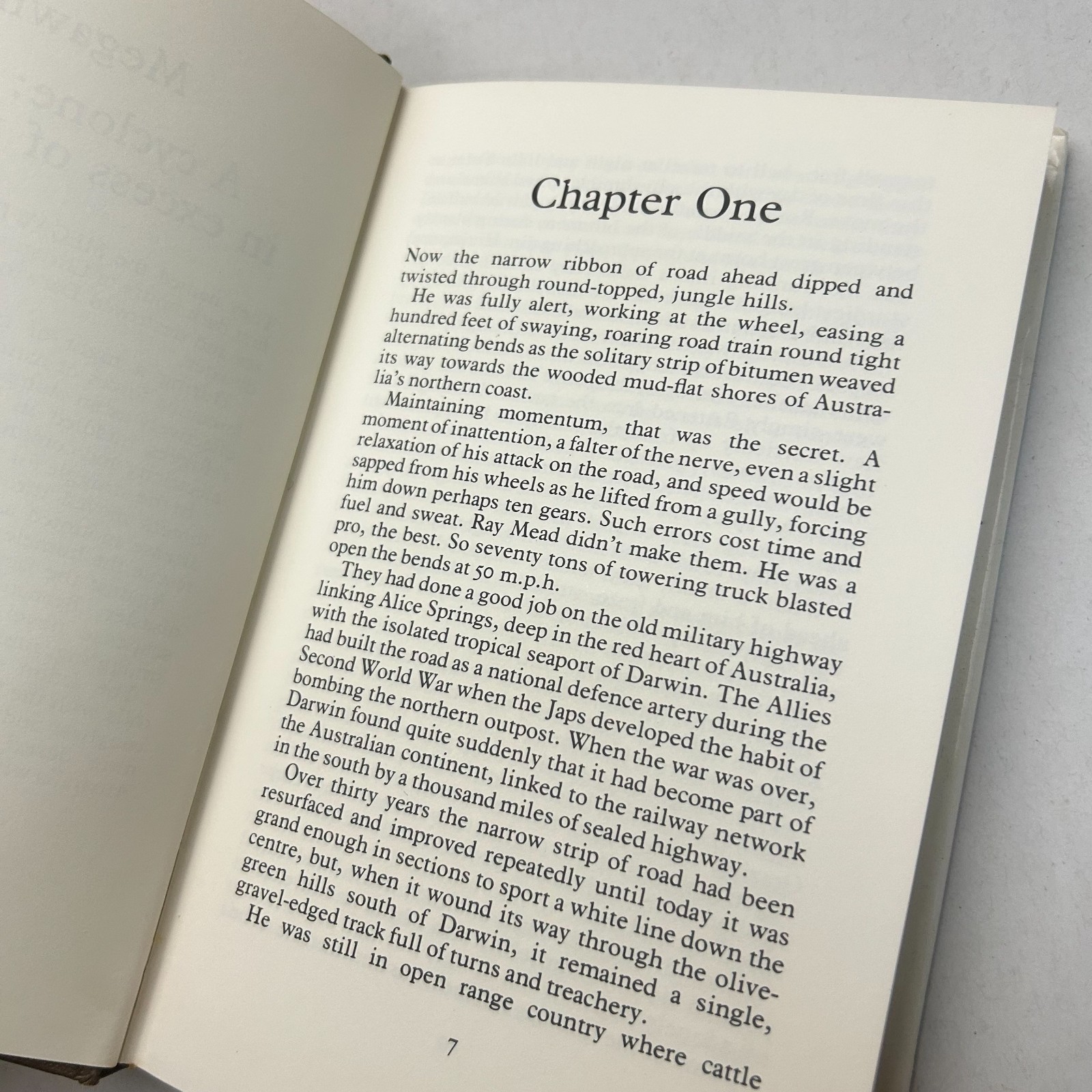 The Megawind Cancellation by Bernard Boucher 1979 1st ed Signed Cyclone Tracy